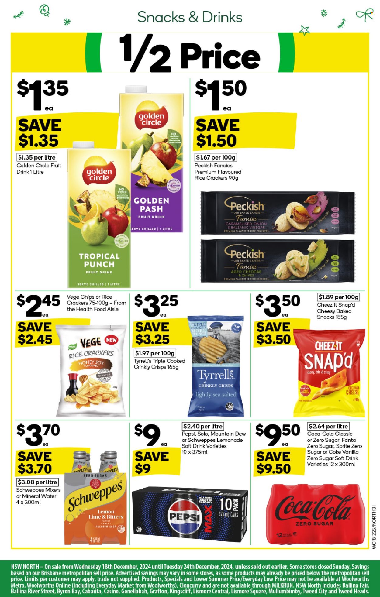 Woolworths catalogue - 18 Dec 2024 - 24 Dec 2024. Page 1