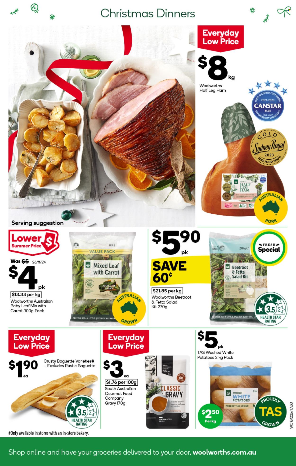 Woolworths catalogue - 18 Dec 2024 - 24 Dec 2024. Page 1