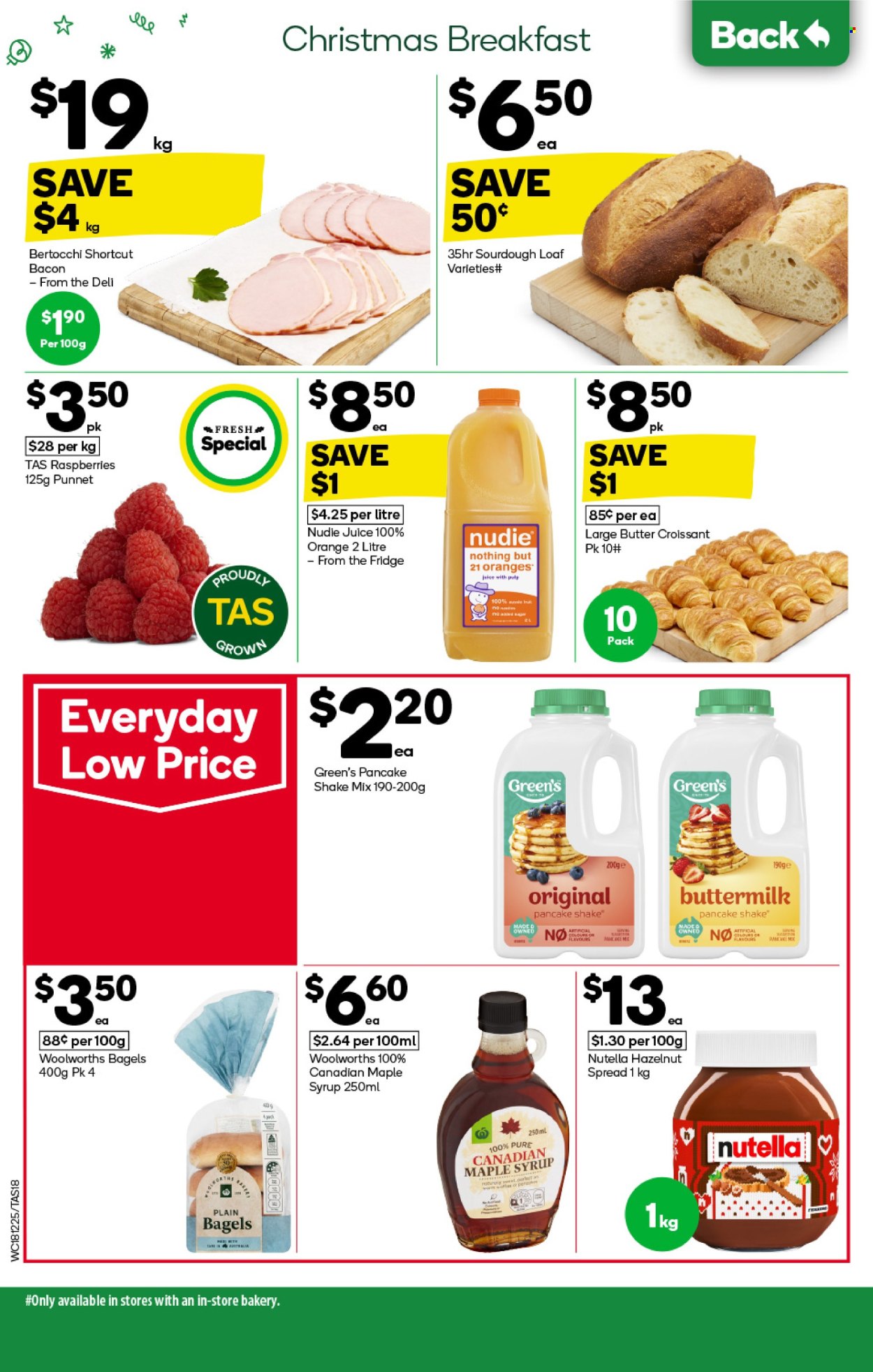 Woolworths catalogue - 18 Dec 2024 - 24 Dec 2024. Page 1