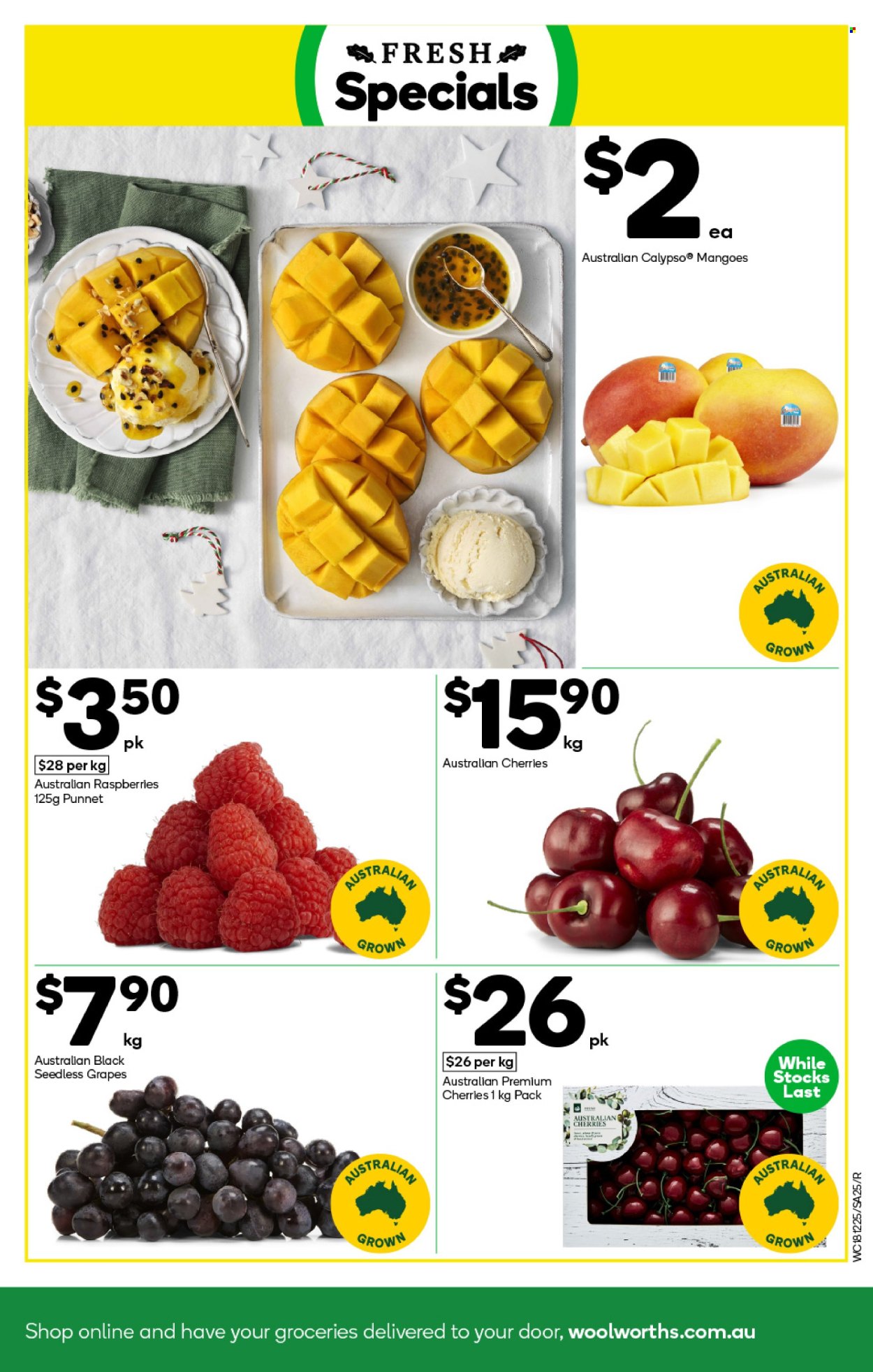 Woolworths catalogue - 18 Dec 2024 - 24 Dec 2024. Page 1