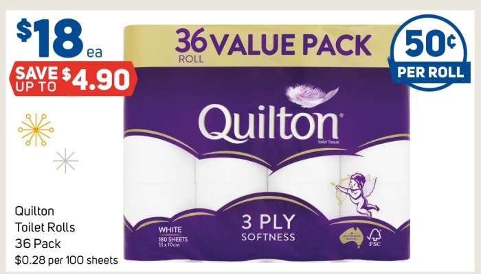 Quilton Toilet Rolls