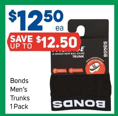 Bonds Men's Trunks 1 Pack