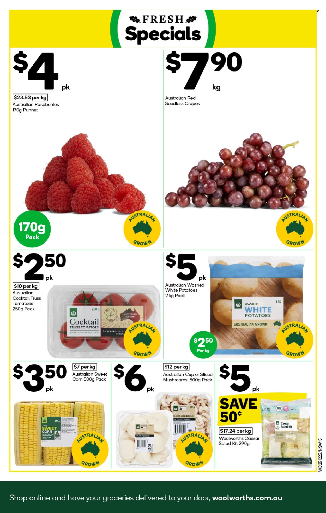 Woolworths catalogue - 25 Dec 2024 - 31 Dec 2024. Page 1