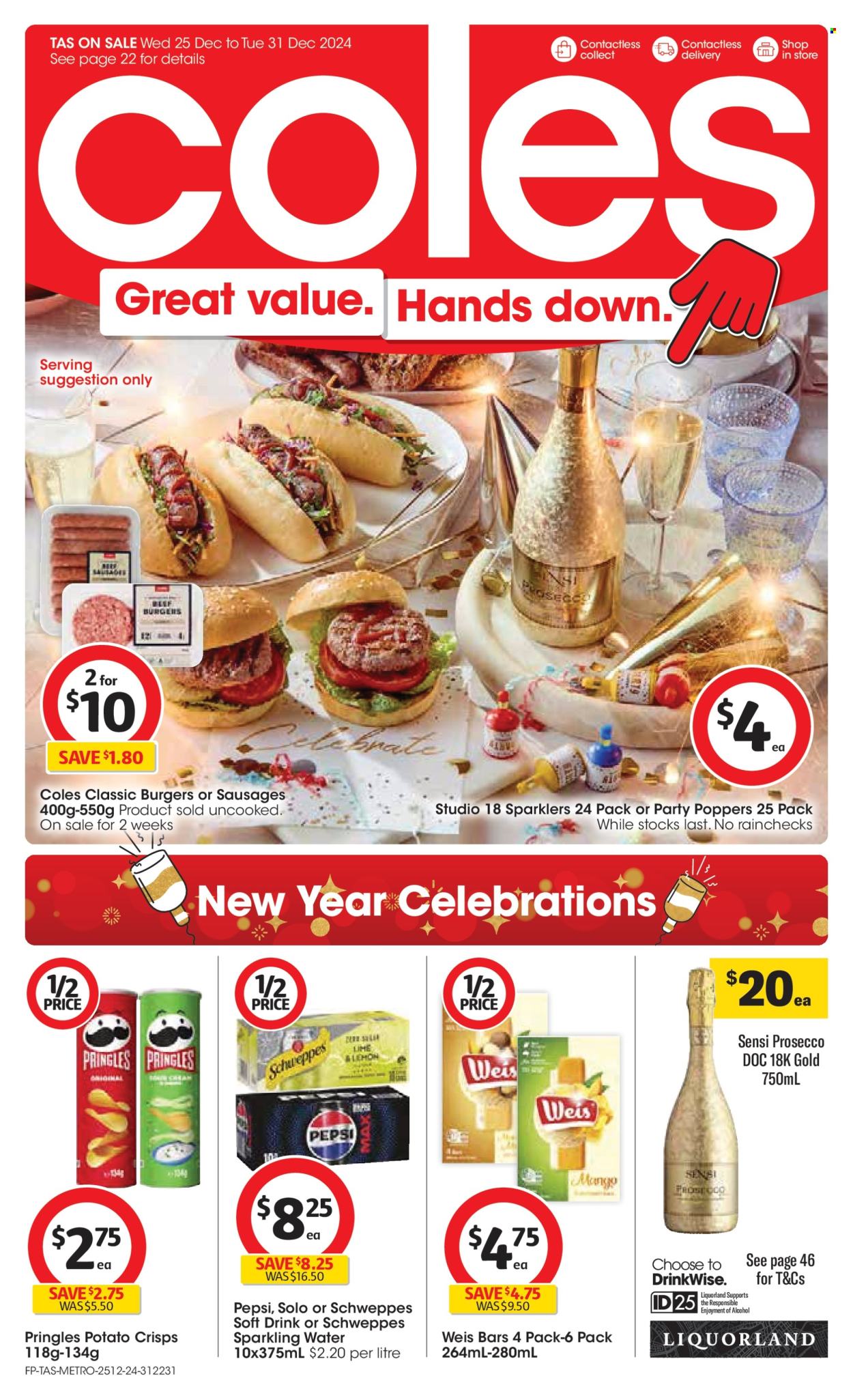 Coles catalogue - 25 Dec 2024 - 31 Dec 2024. Page 1