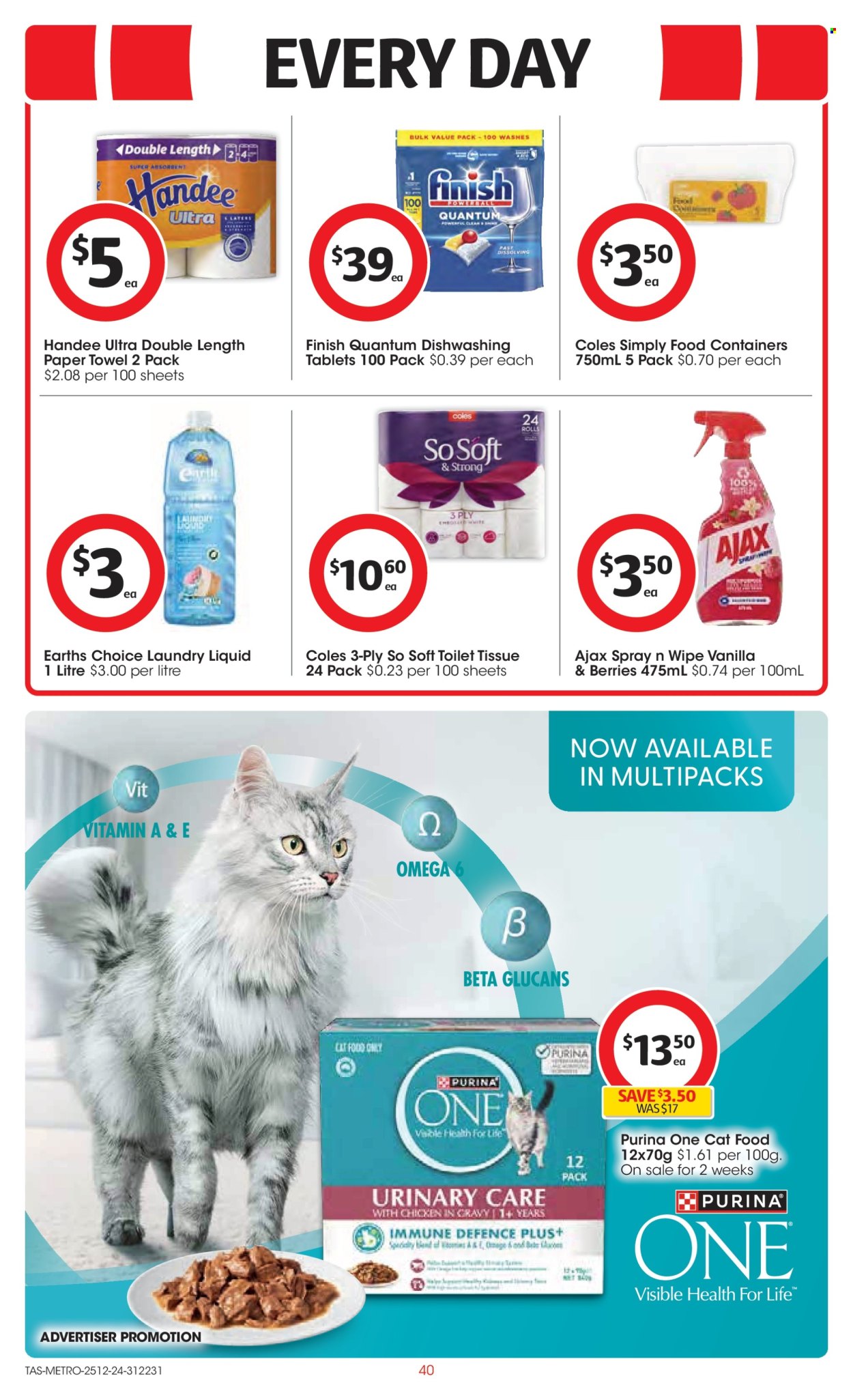 Coles catalogue - 25 Dec 2024 - 31 Dec 2024. Page 1