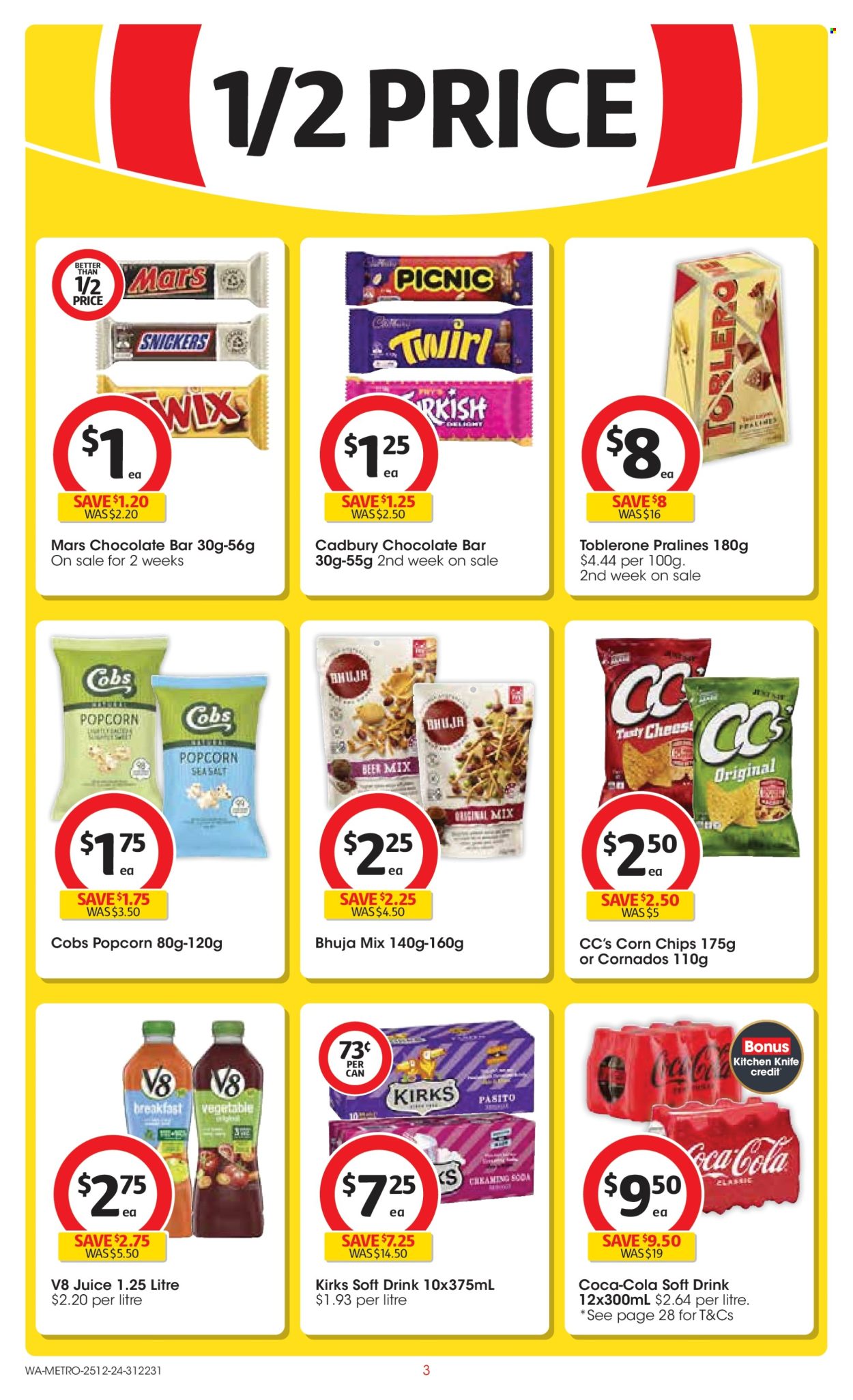 Coles catalogue - 25 Dec 2024 - 31 Dec 2024. Page 1