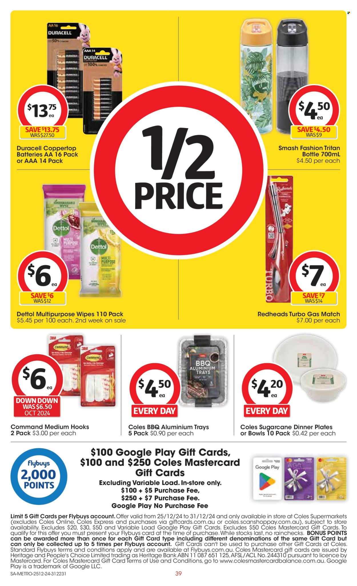 Coles catalogue - 25 Dec 2024 - 31 Dec 2024. Page 1