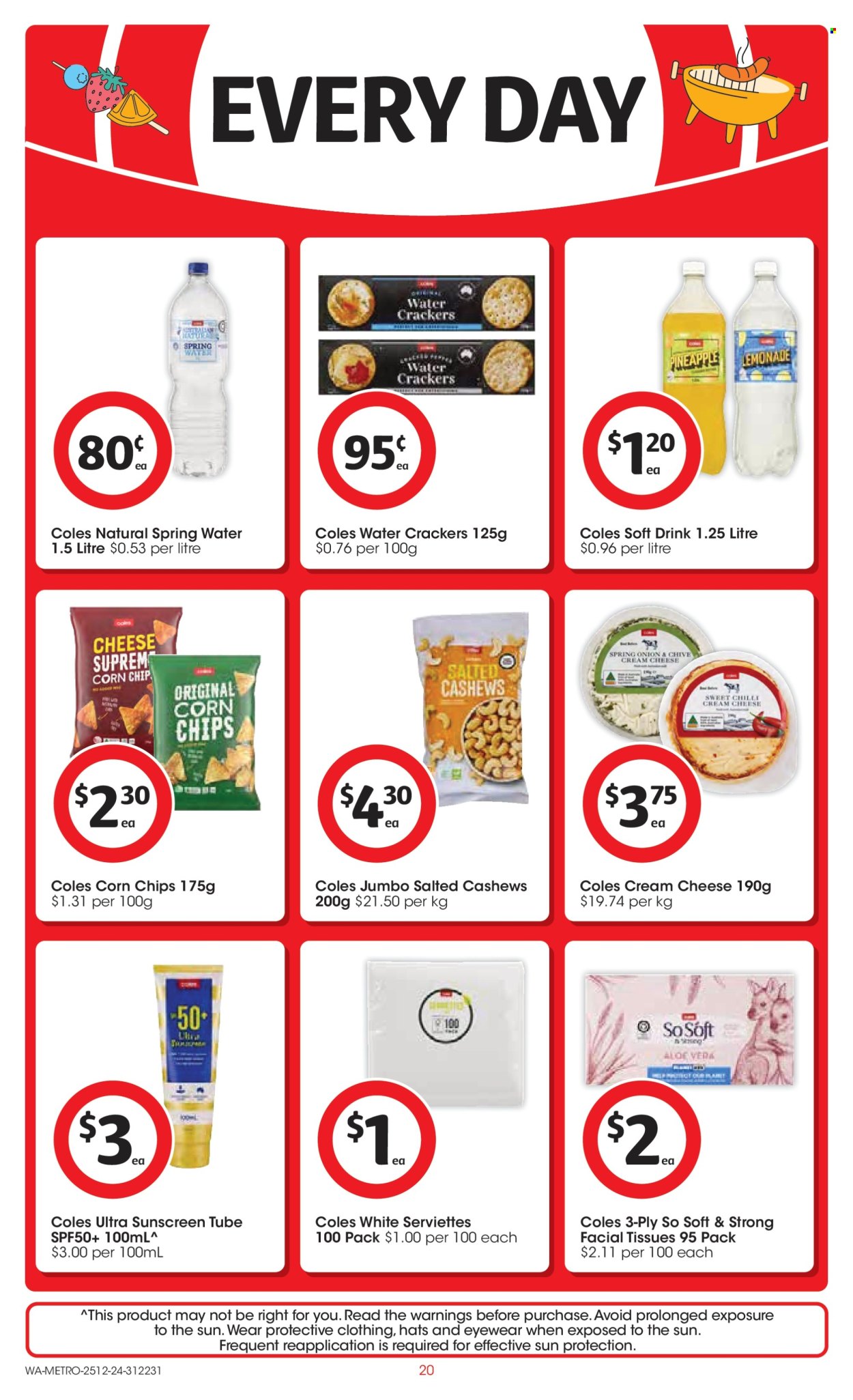 Coles catalogue - 25 Dec 2024 - 31 Dec 2024. Page 1