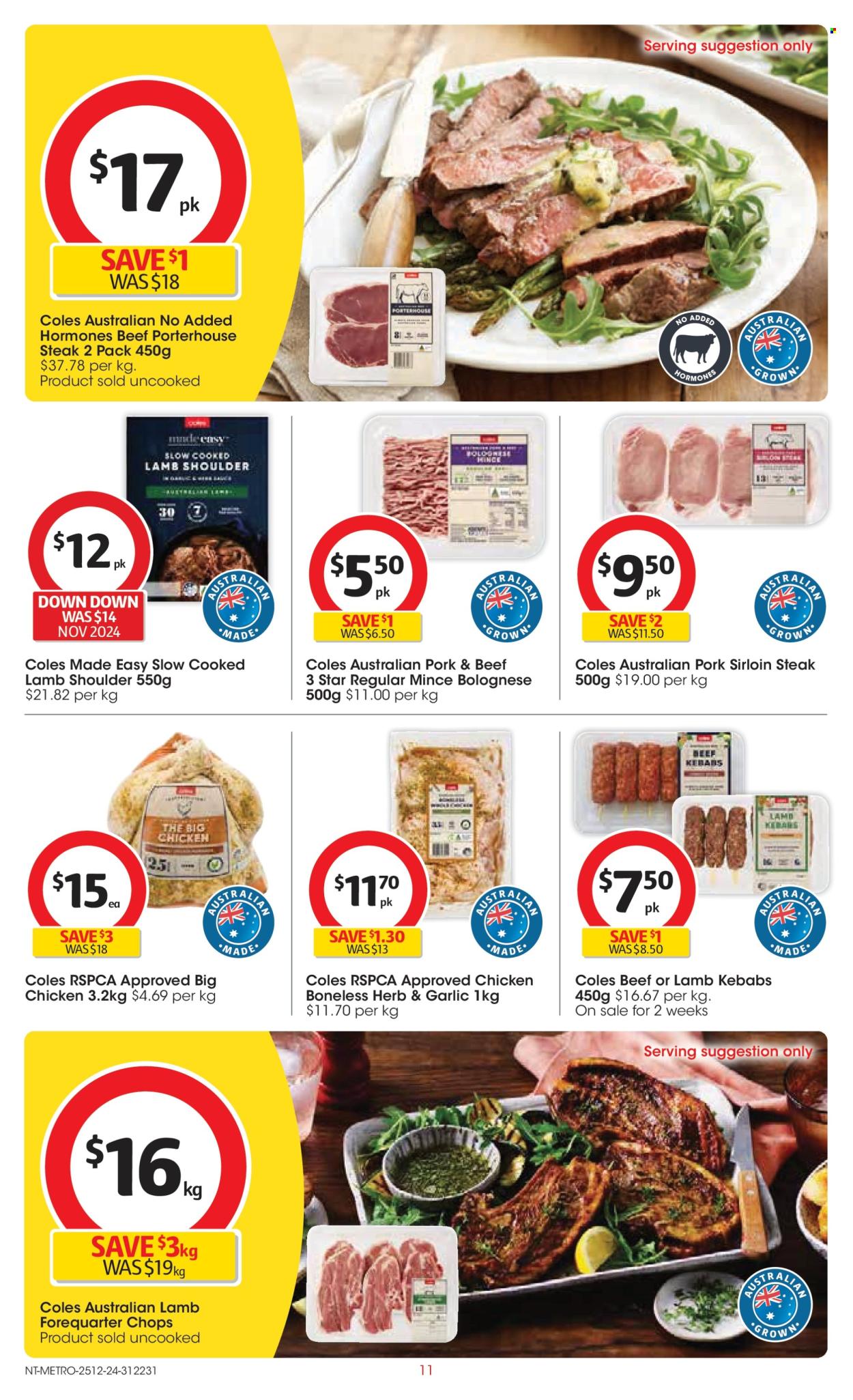 Coles catalogue - 25 Dec 2024 - 31 Dec 2024. Page 1