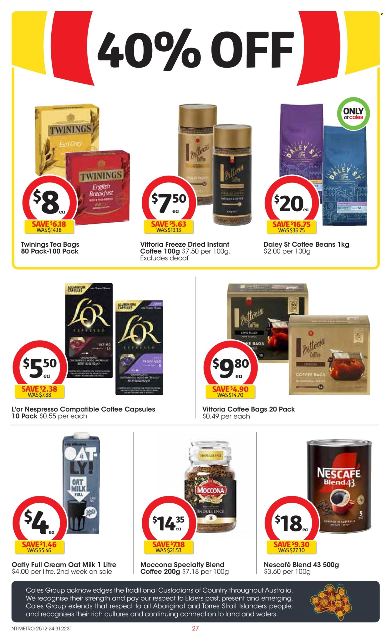 Coles catalogue - 25 Dec 2024 - 31 Dec 2024. Page 1