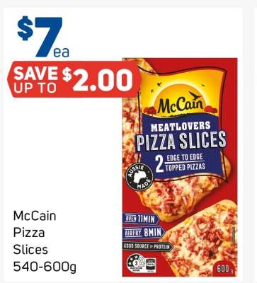 McCain Pizza Slices