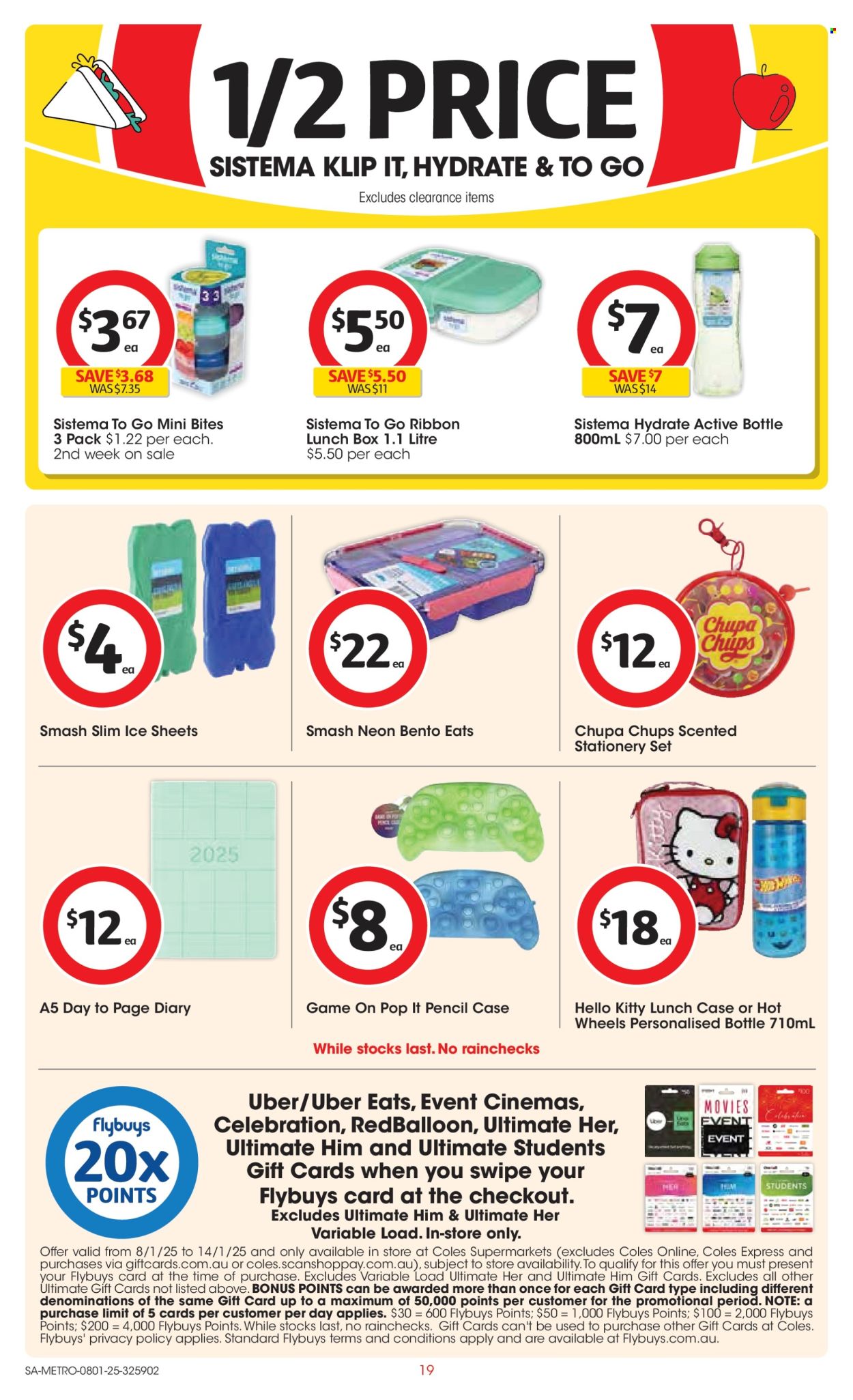 Coles catalogue - 8 Jan 2025 - 14 Jan 2025. Page 1