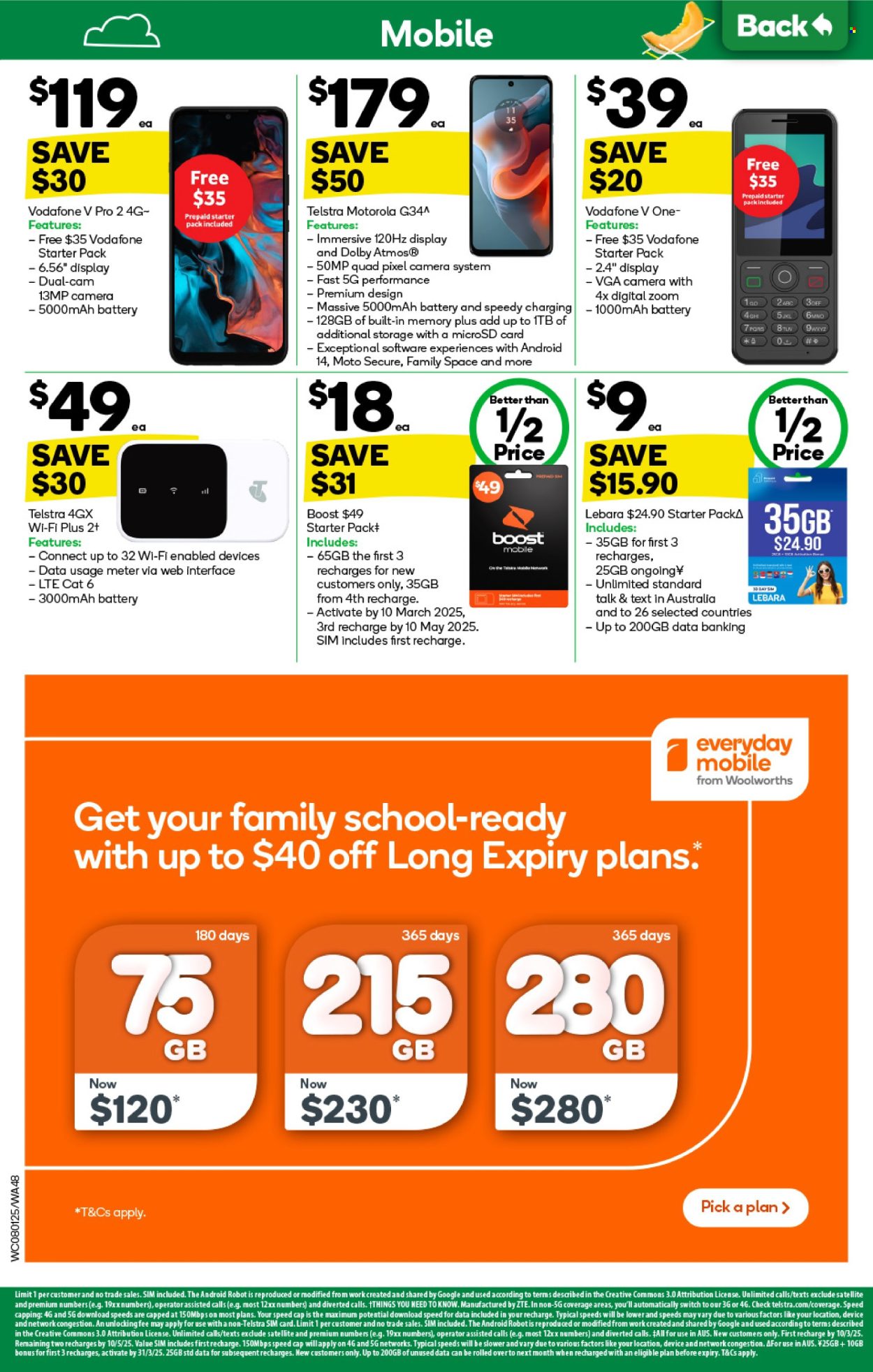 Woolworths catalogue - 8 Jan 2025 - 14 Jan 2025. Page 1