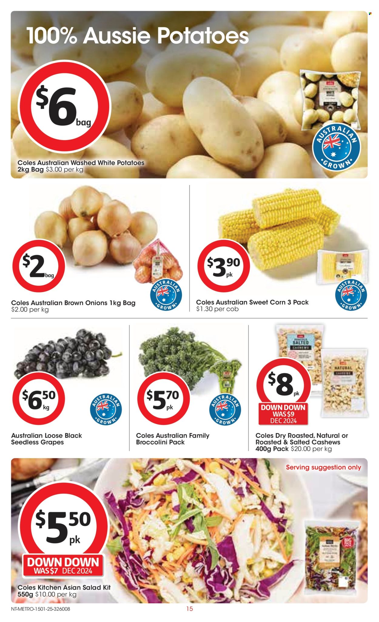 Coles catalogue - 15 Jan 2025 - 21 Jan 2025. Page 1