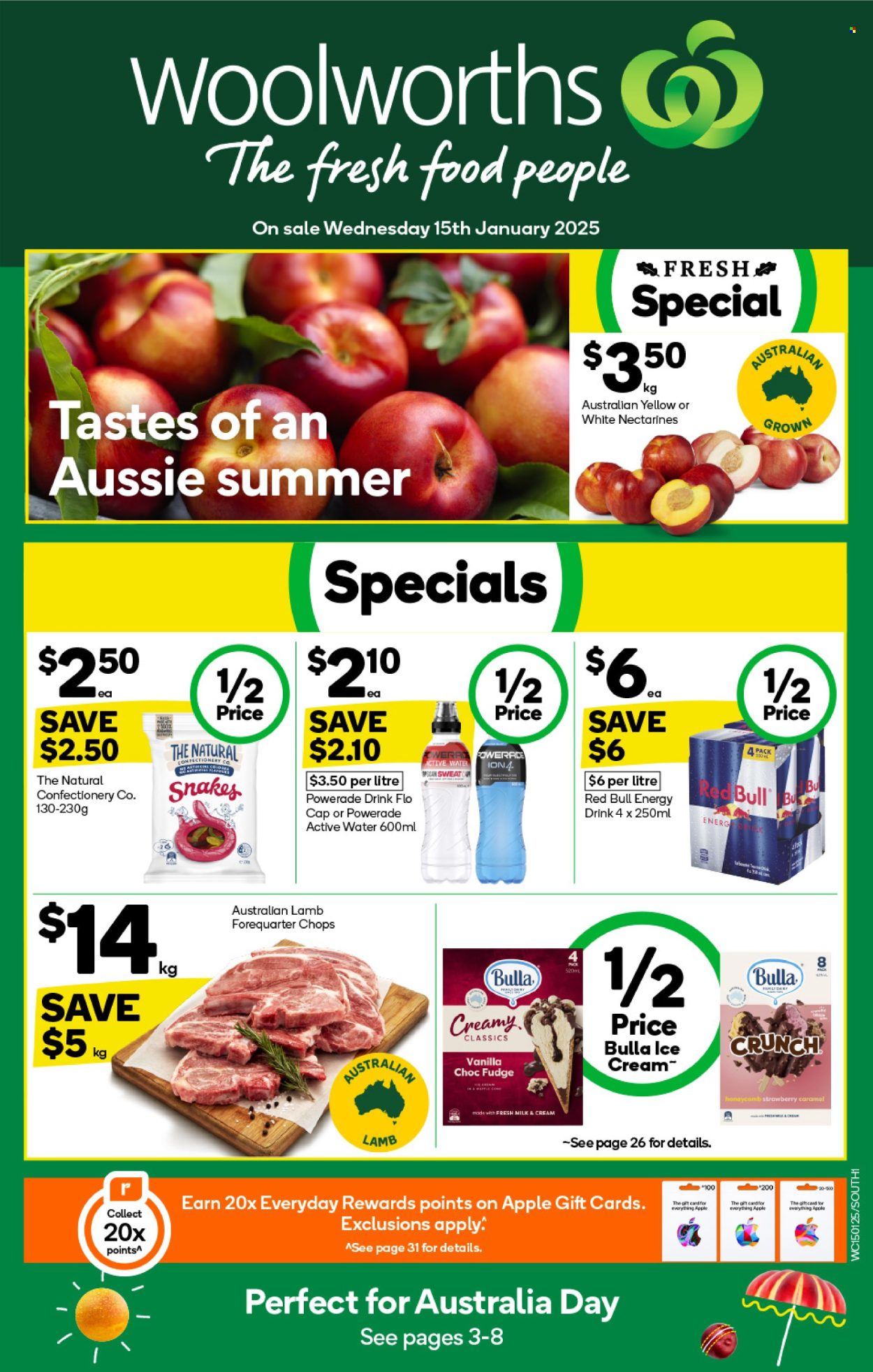 Woolworths catalogue - 15 Jan 2025 - 21 Jan 2025. Page 1