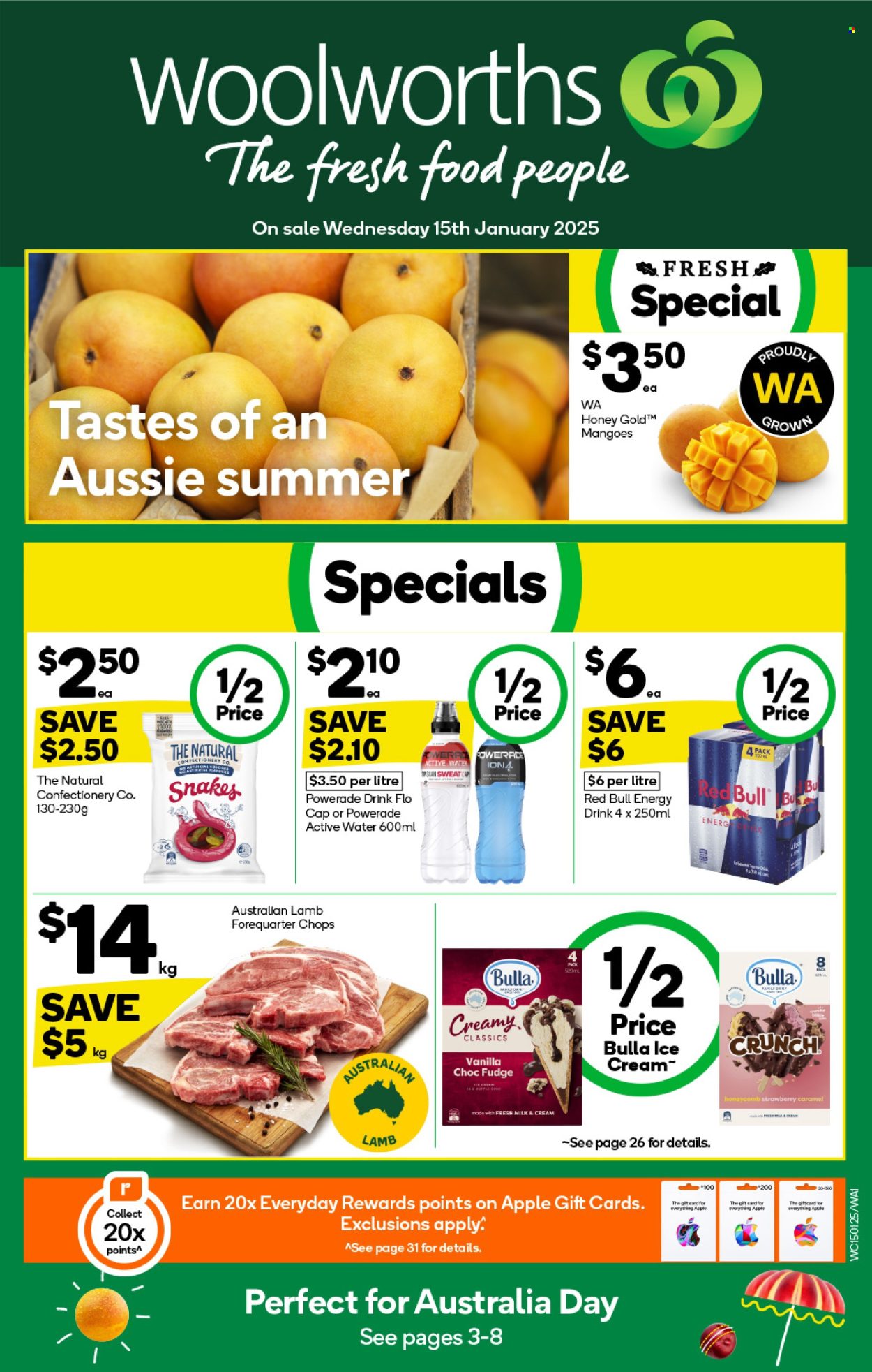 Woolworths catalogue - 15 Jan 2025 - 21 Jan 2025. Page 1