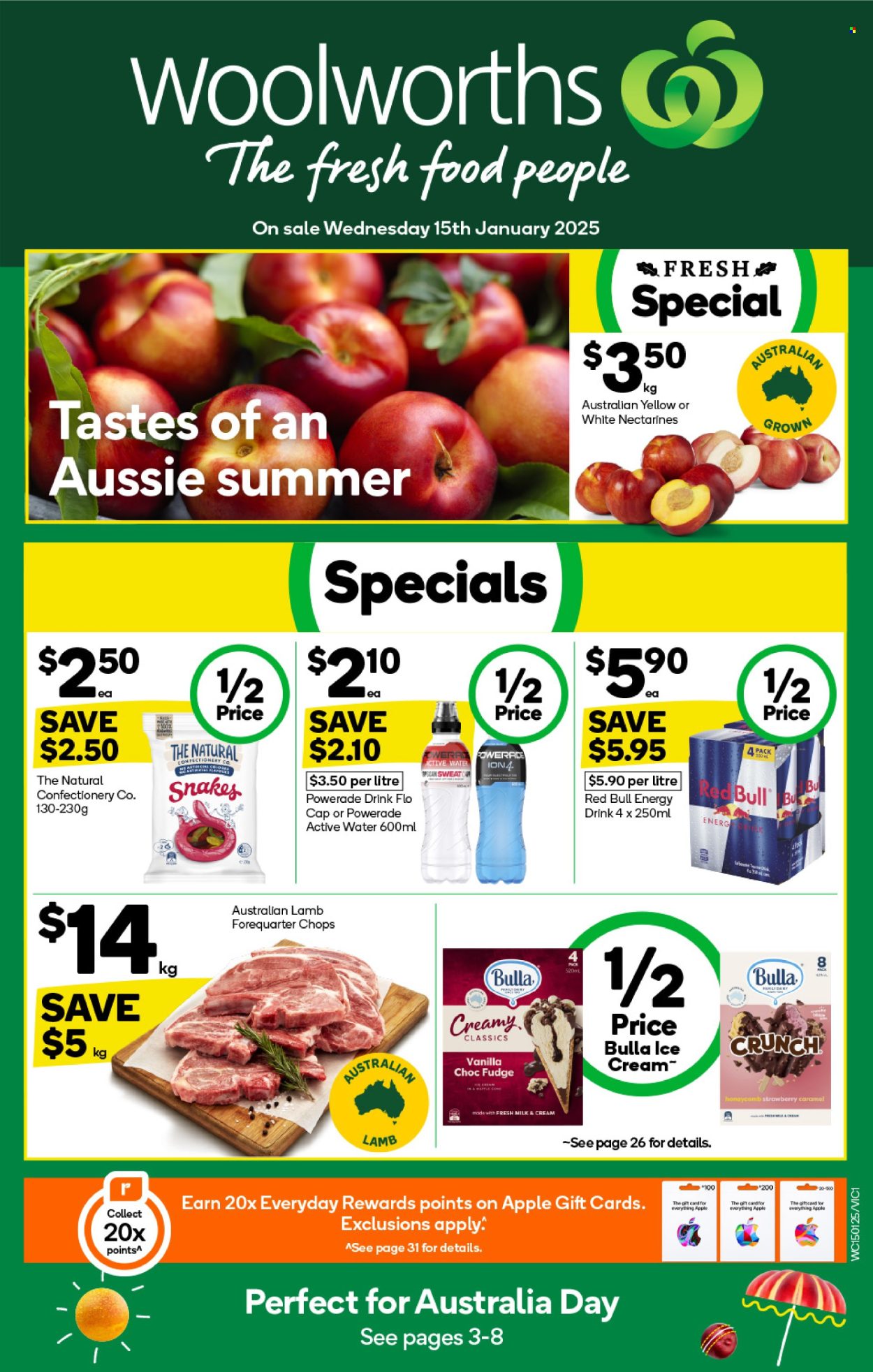 Woolworths catalogue - 15 Jan 2025 - 21 Jan 2025. Page 1