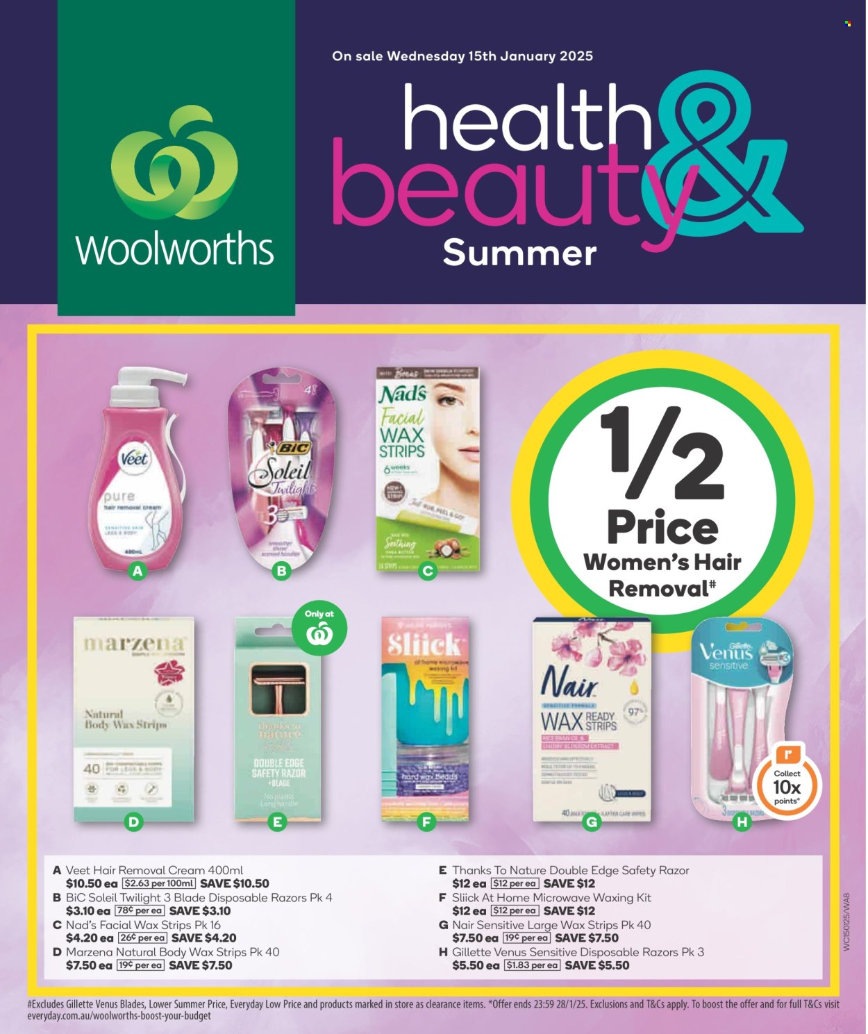 Woolworths catalogue - 15 Jan 2025 - 28 Jan 2025. Page 1