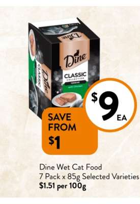 Dine Wet Cat Food