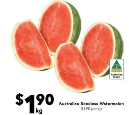 Australian Seedless Watermelon