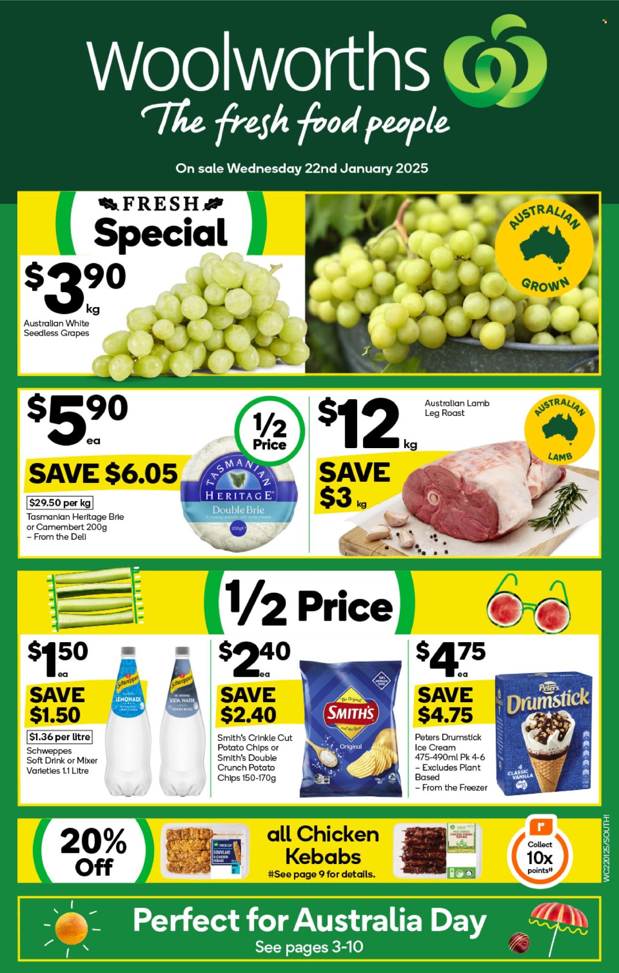 Woolworths catalogue - 22 Jan 2025 - 28 Jan 2025. Page 1