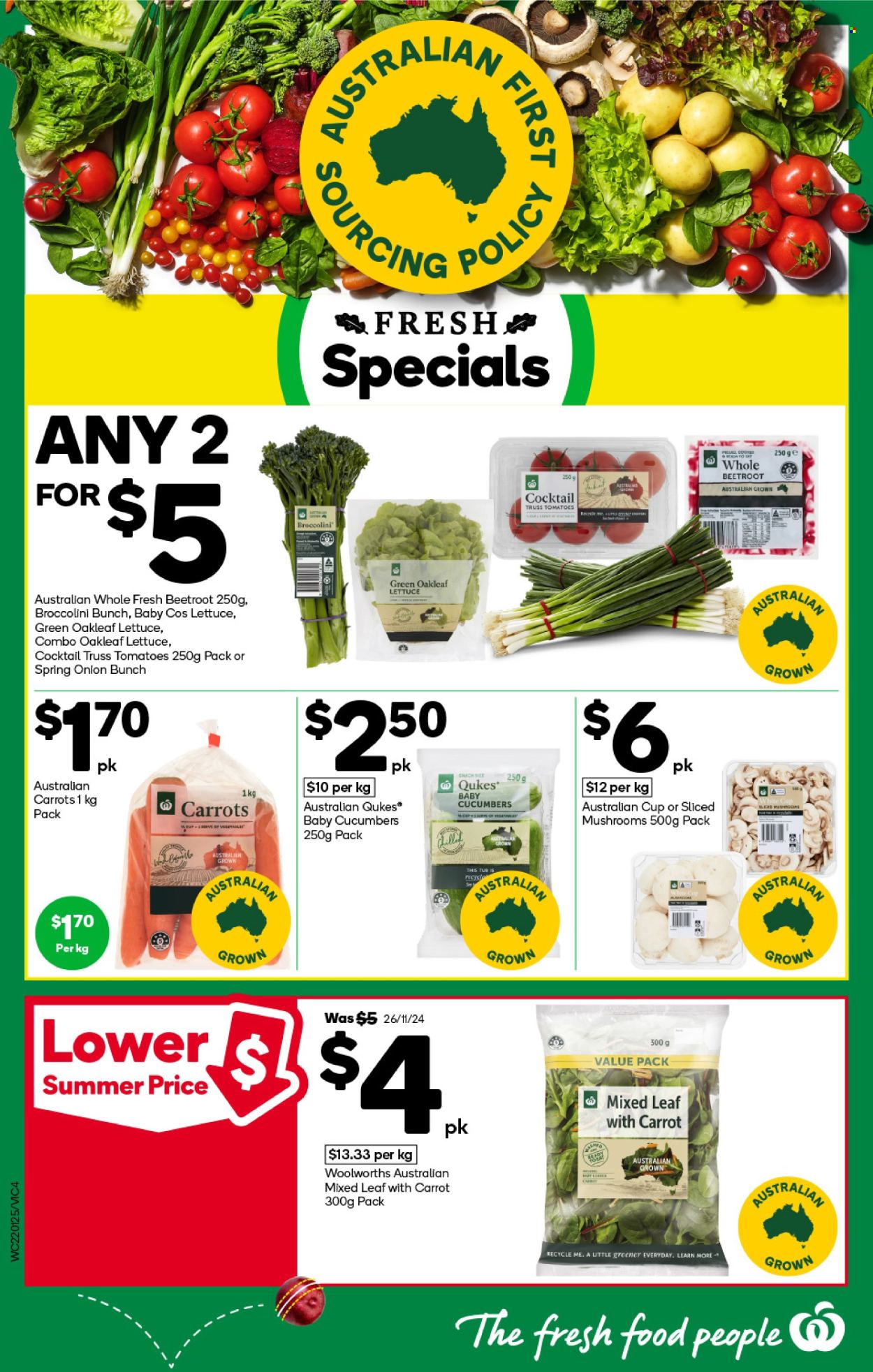 Woolworths catalogue - 22 Jan 2025 - 28 Jan 2025. Page 1