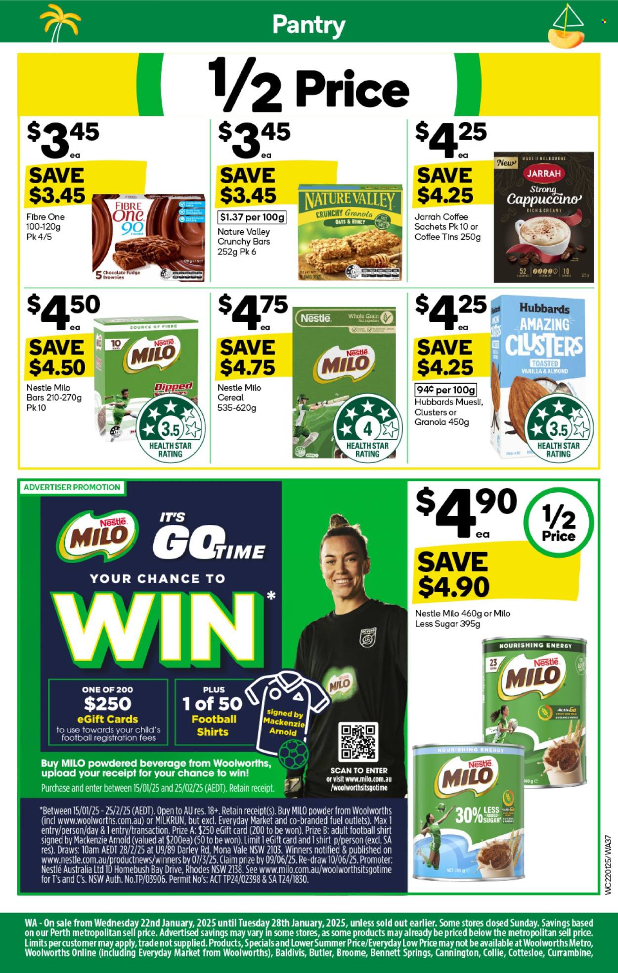 Woolworths catalogue - 22 Jan 2025 - 28 Jan 2025. Page 1