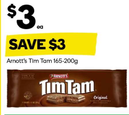 Arnott's Tim Tam 165-200g