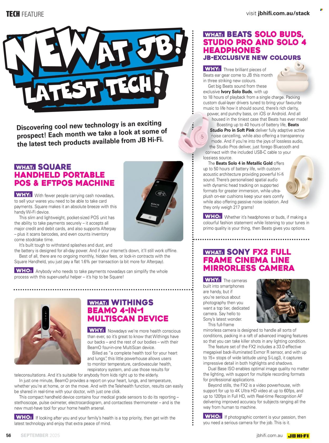 JB Hi-Fi catalogue - 1 Sep 2025 - 30 Sep 2025. Page 56