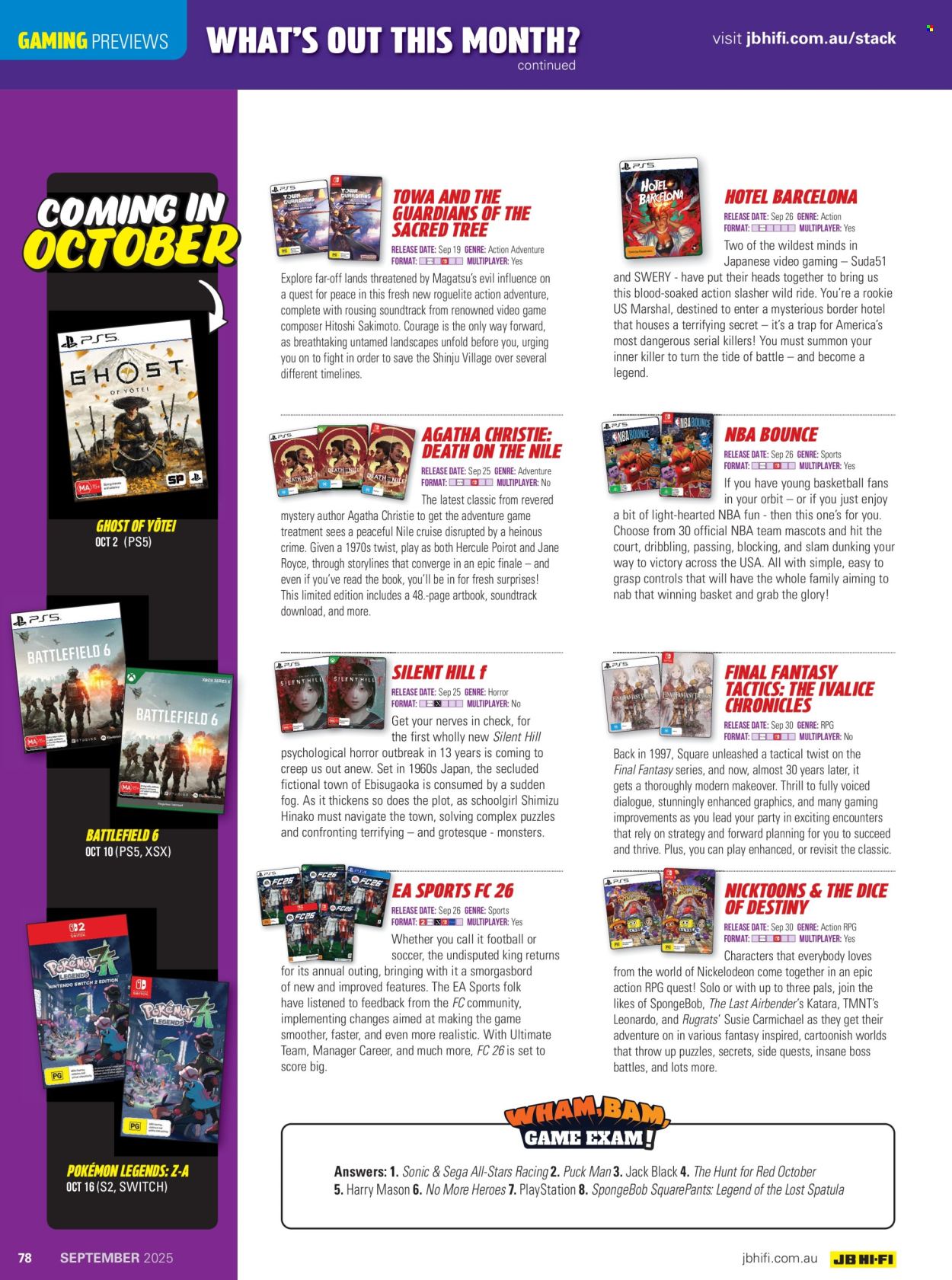 JB Hi-Fi catalogue - 1 Sep 2025 - 30 Sep 2025. Page 78