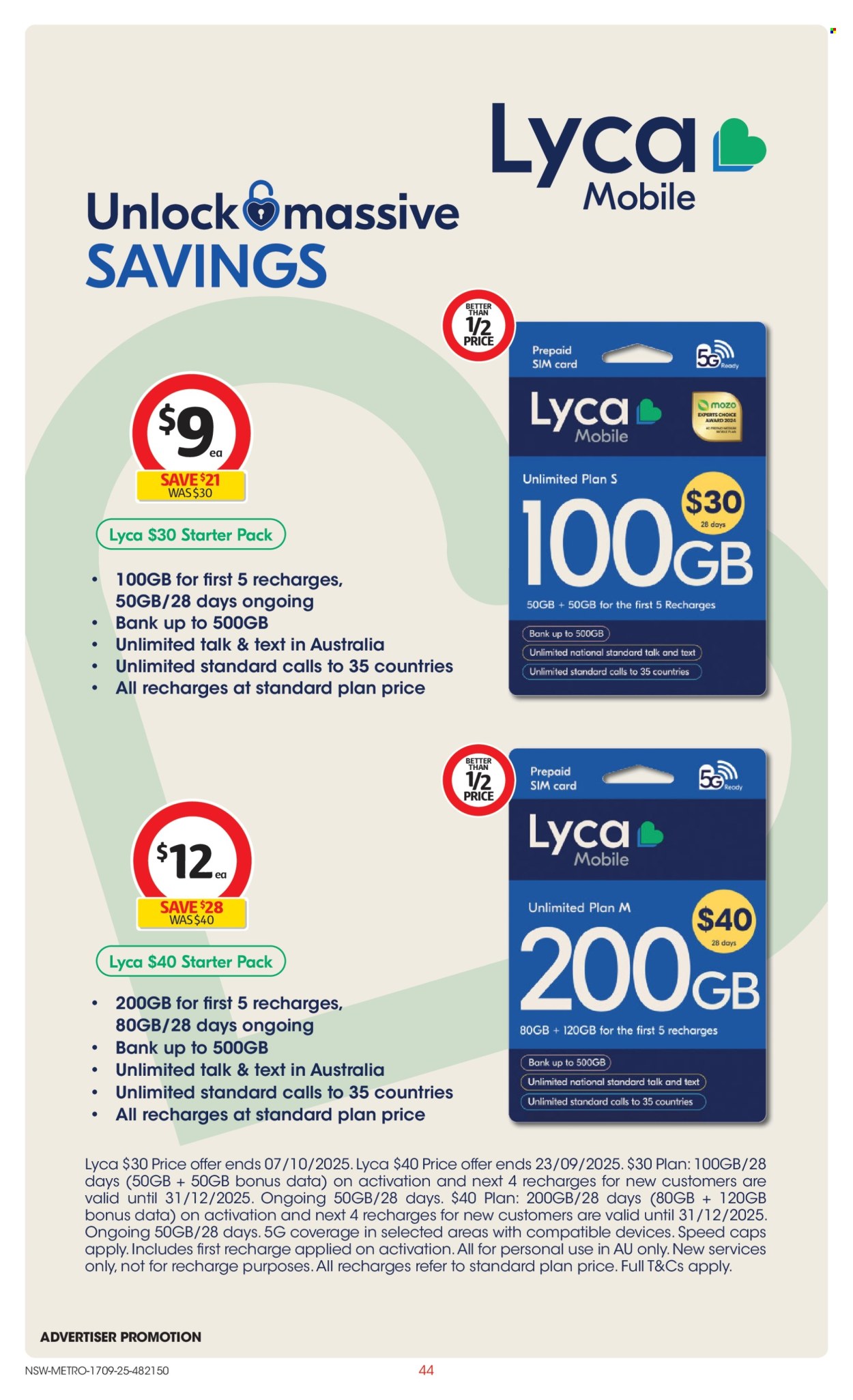 Coles catalogue - 17 Sep 2025 - 23 Sep 2025. Page 44