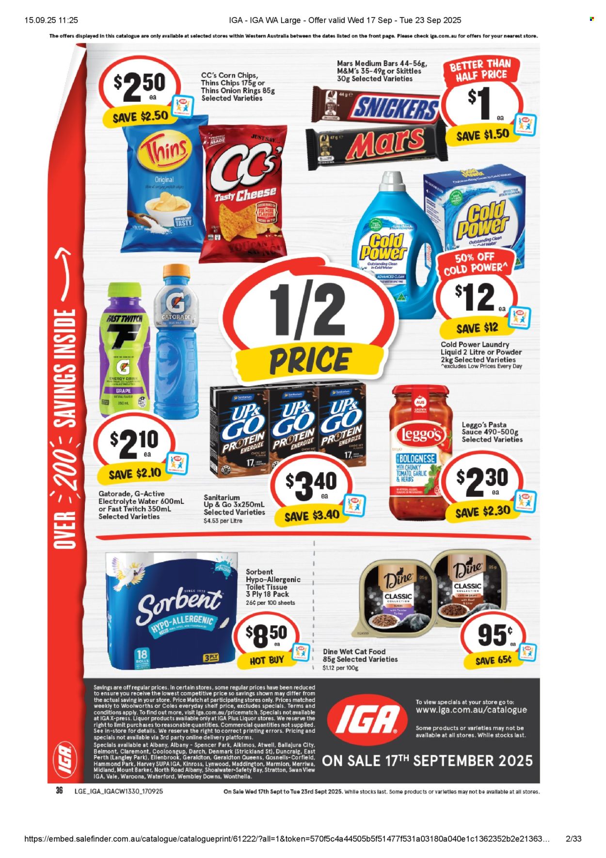 IGA catalogue - 17 Sep 2025 - 23 Sep 2025. Page 1