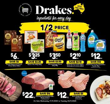 Drakes Catalogue - 17 Sep 2025 - 23 Sep 2025.