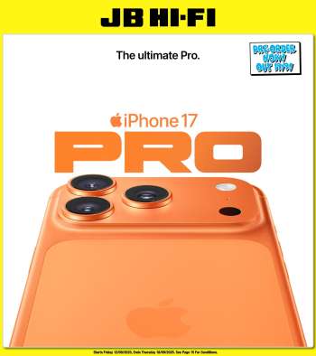 thumbnail - JB Hi-Fi catalogue - iPhone 17 Pro