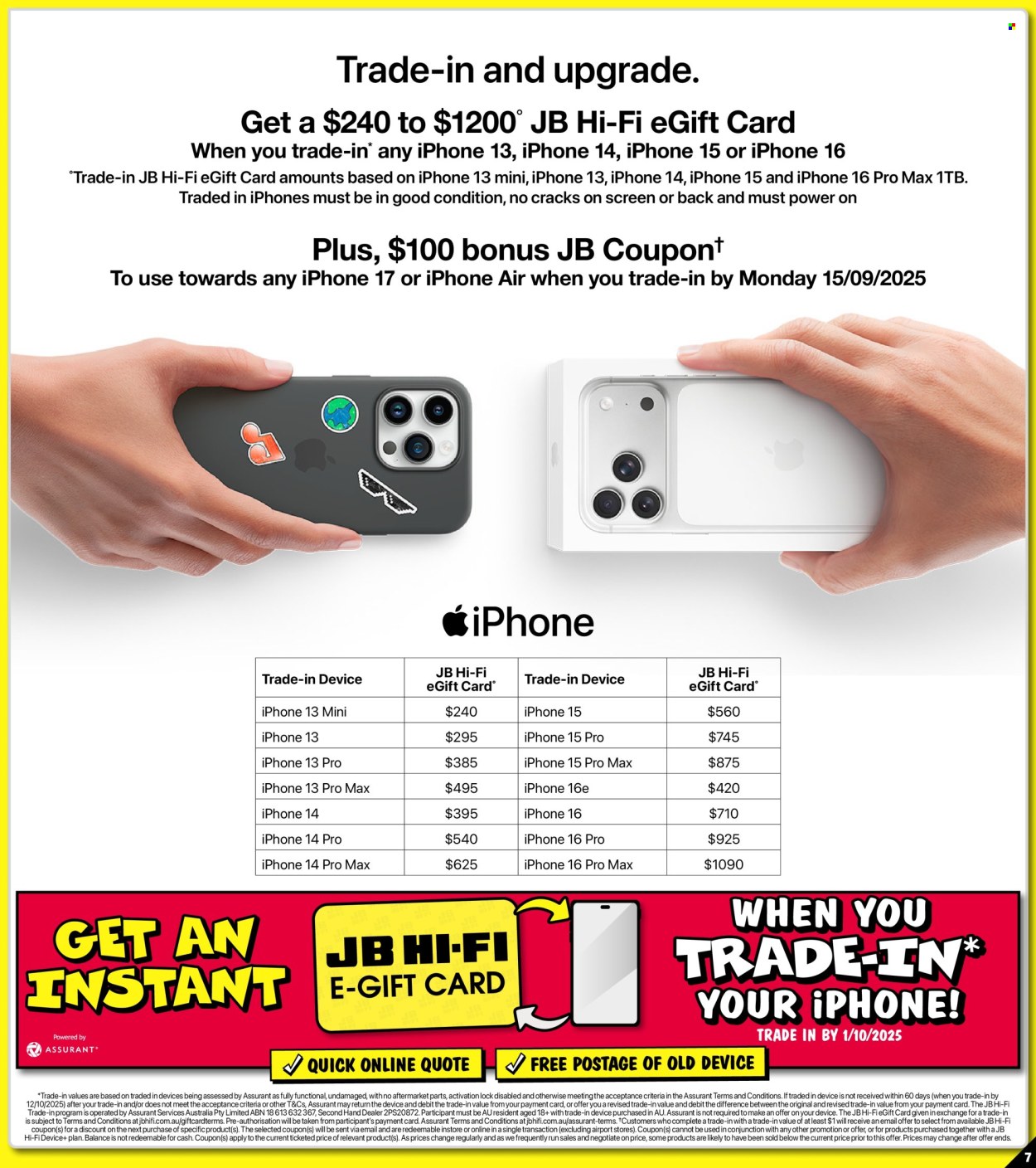 JB Hi-Fi catalogue - 12 Sep 2025 - 18 Sep 2025. Page 7