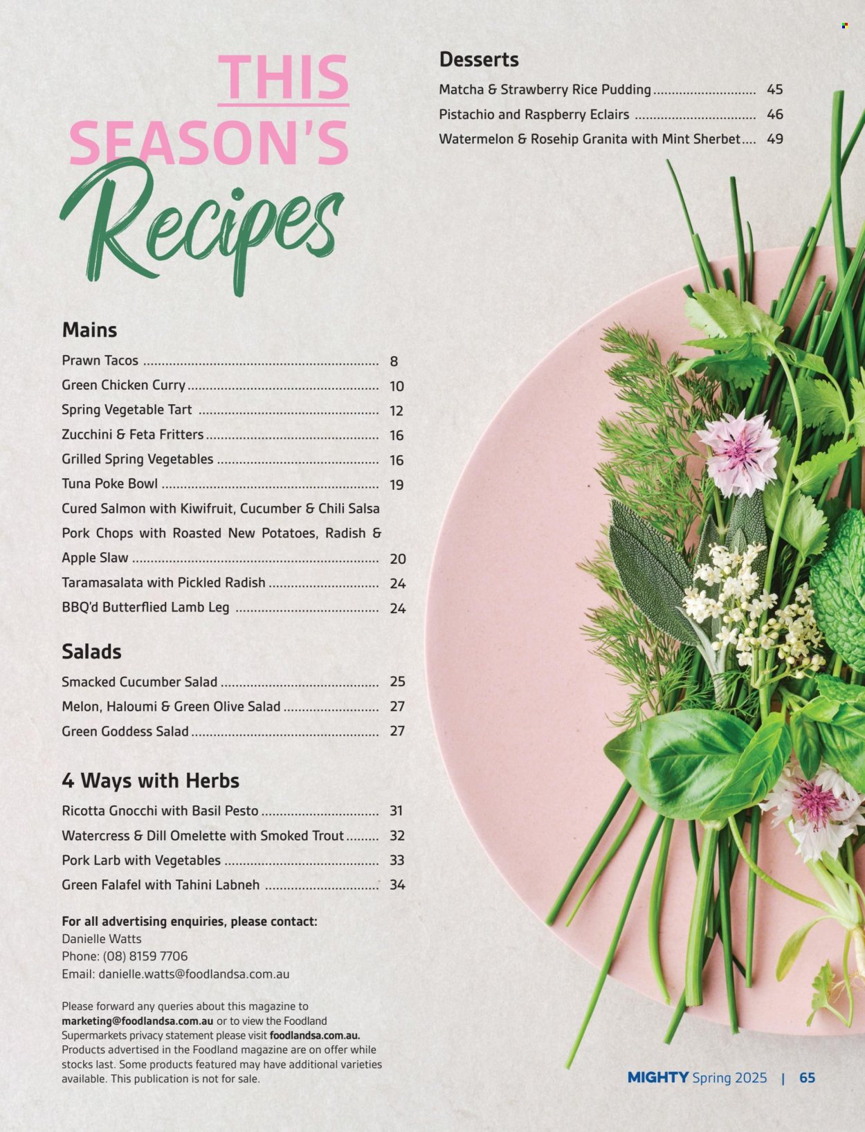 Foodland catalogue - 1 Sep 2025 - 30 Nov 2025. Page 65