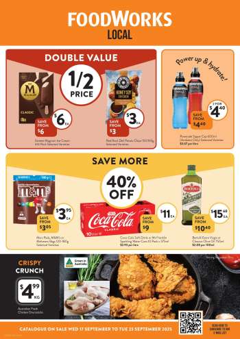 Foodworks Catalogue - 17 Sep 2025 - 23 Sep 2025.