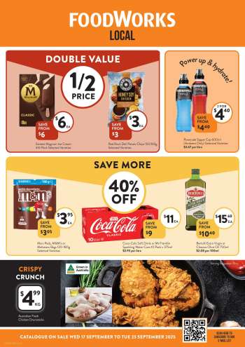 Foodworks Catalogue - 17 Sep 2025 - 23 Sep 2025.