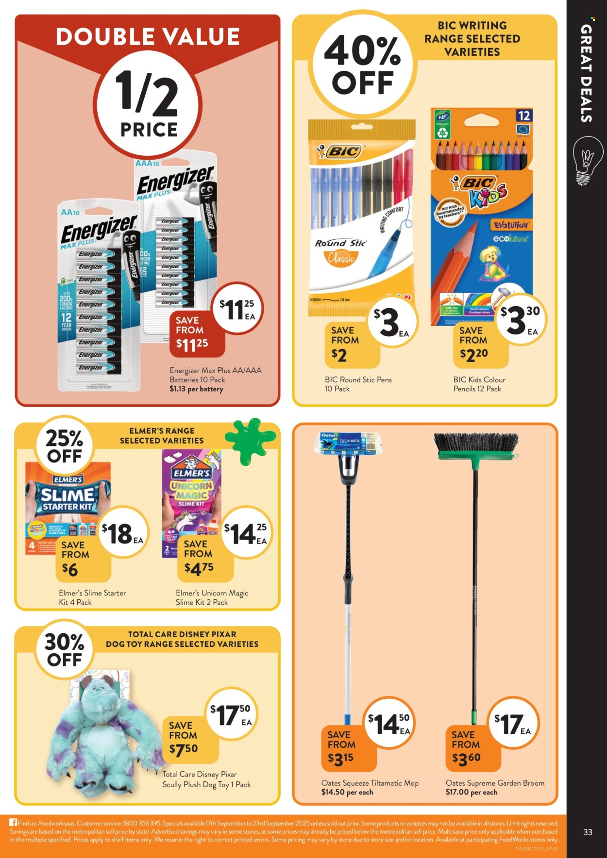 Foodworks catalogue - 17 Sep 2025 - 23 Sep 2025. Page 33