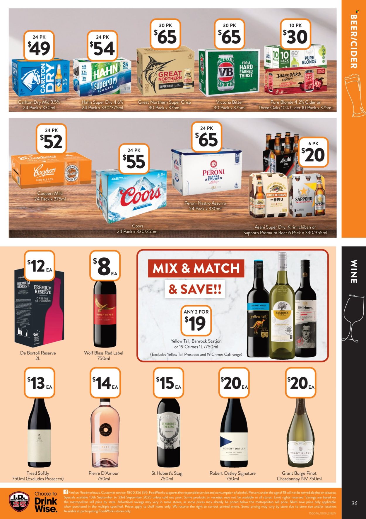 Foodworks catalogue - 17 Sep 2025 - 23 Sep 2025. Page 36