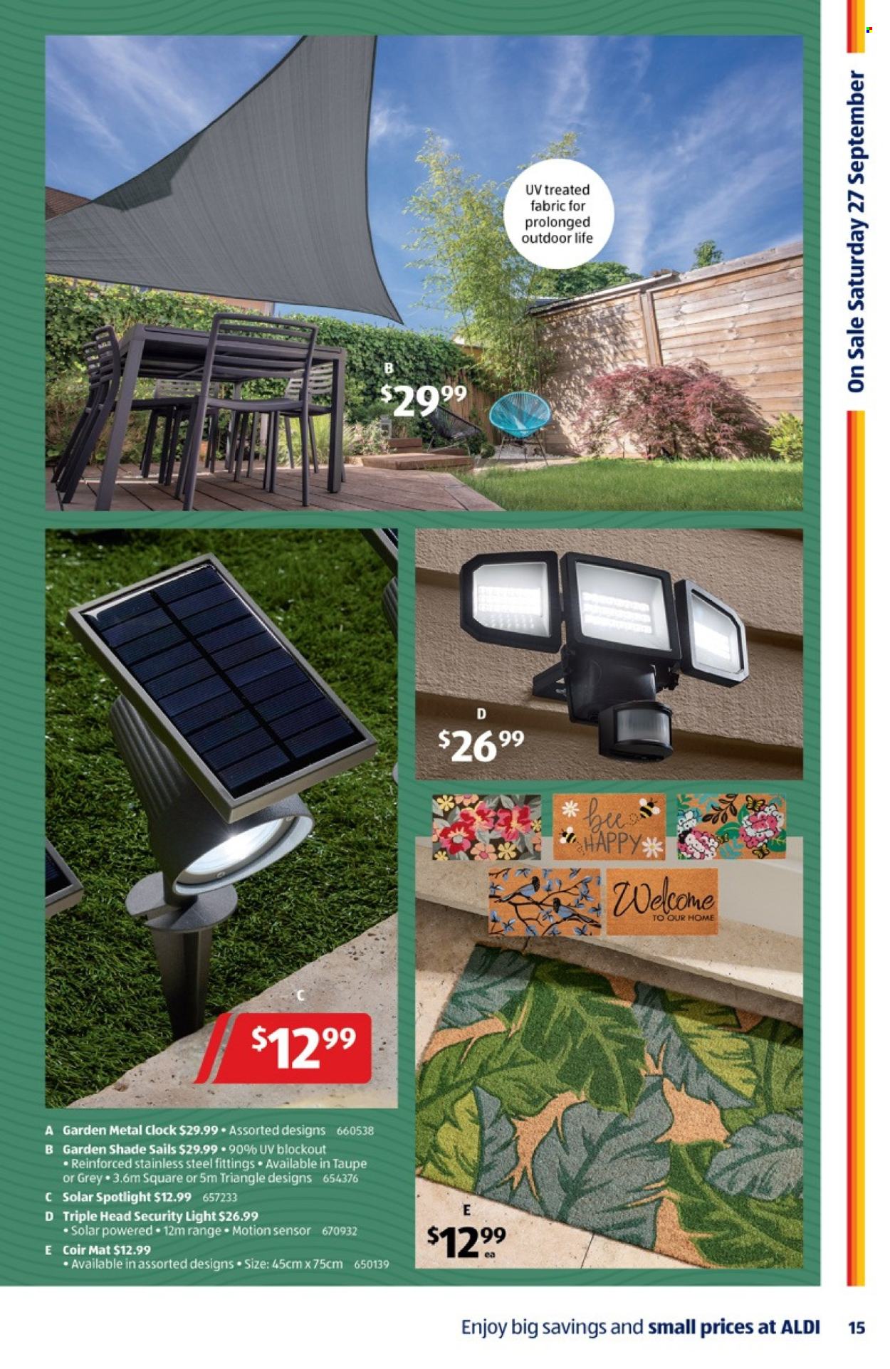 ALDI catalogue - 24 Sep 2025 - 30 Sep 2025. Page 15