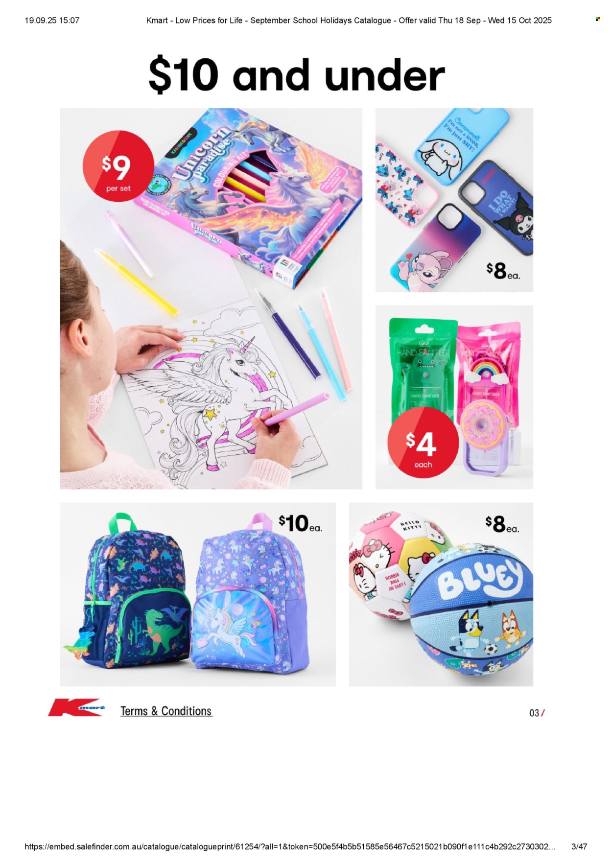Kmart catalogue - 18 Sep 2025 - 15 Oct 2025. Page 3