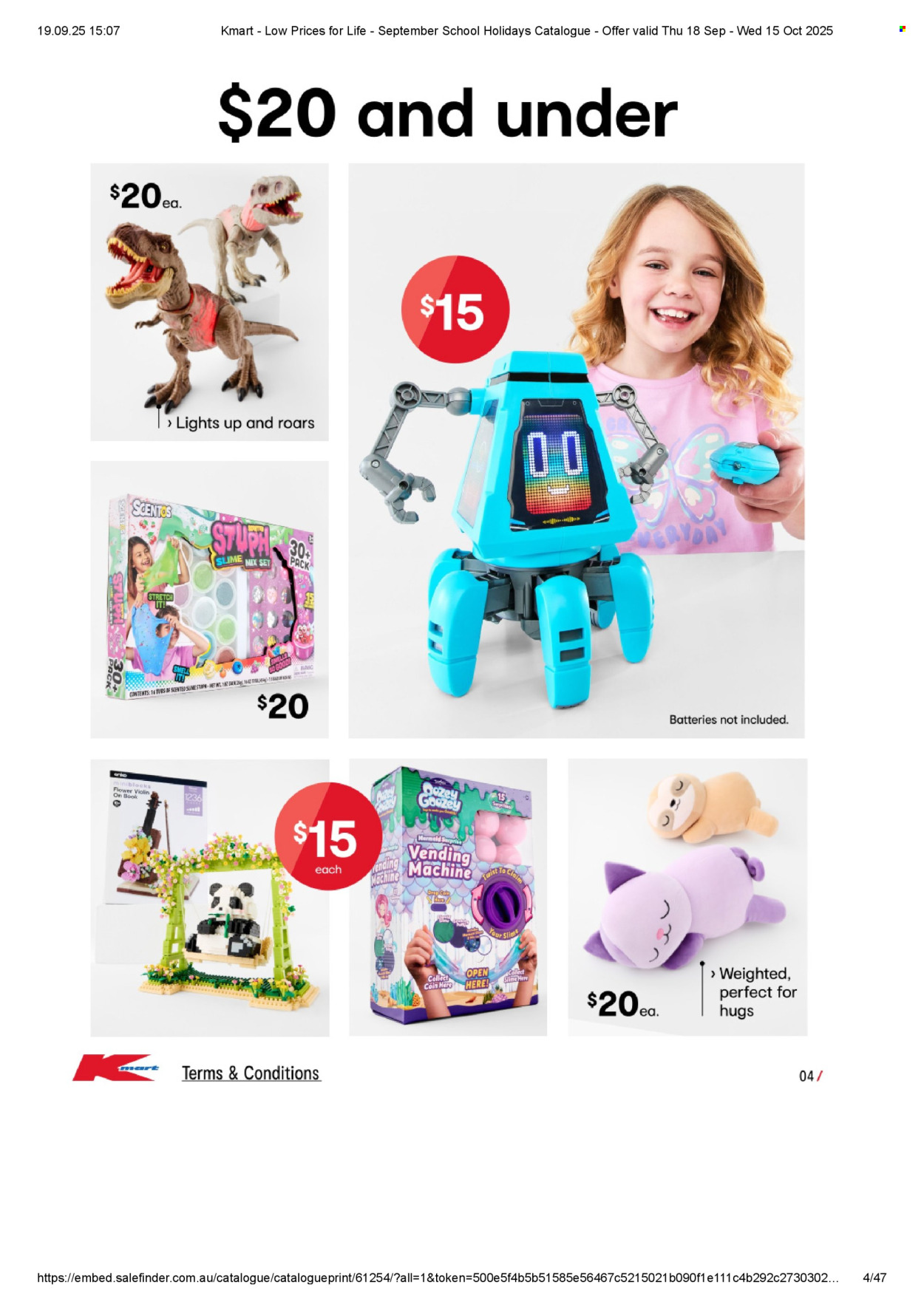 Kmart catalogue - 18 Sep 2025 - 15 Oct 2025. Page 4