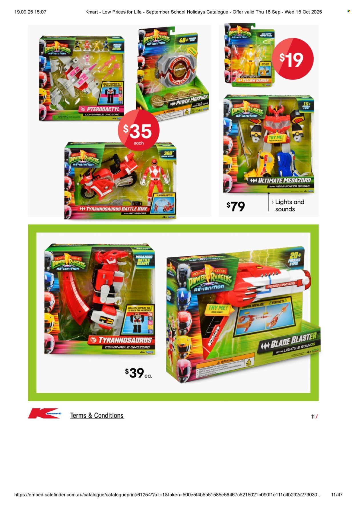 Kmart catalogue - 18 Sep 2025 - 15 Oct 2025. Page 11