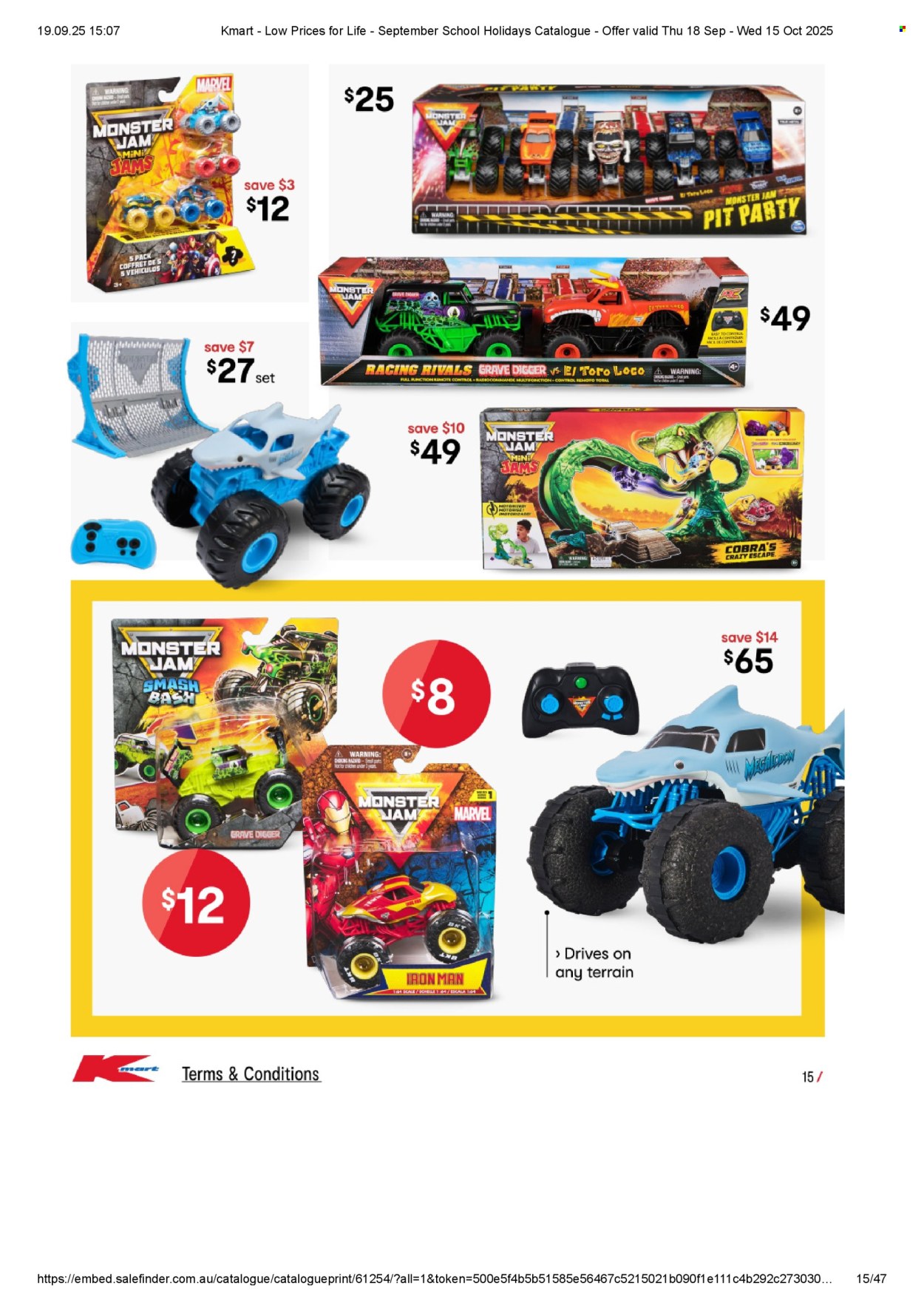 Kmart catalogue - 18 Sep 2025 - 15 Oct 2025. Page 15