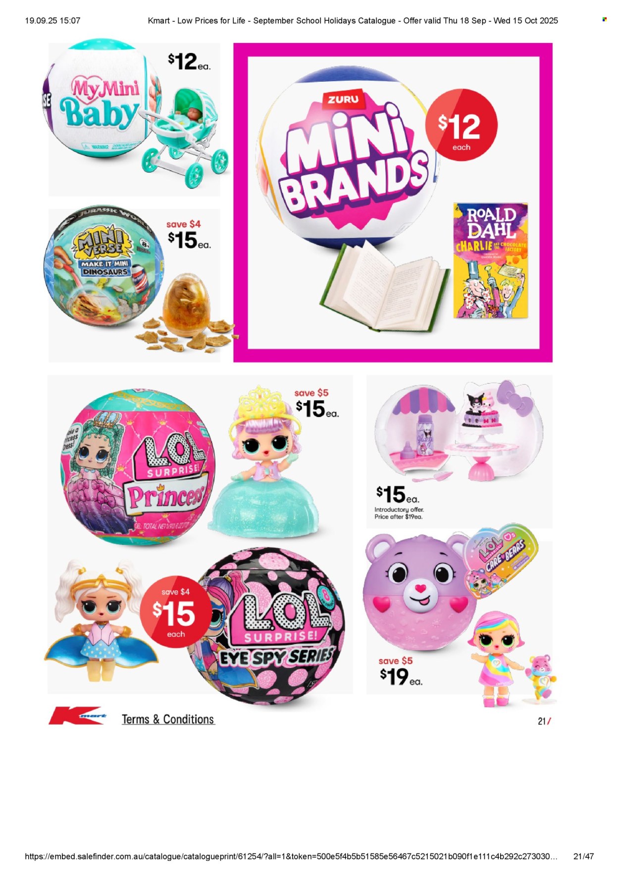 Kmart catalogue - 18 Sep 2025 - 15 Oct 2025. Page 21
