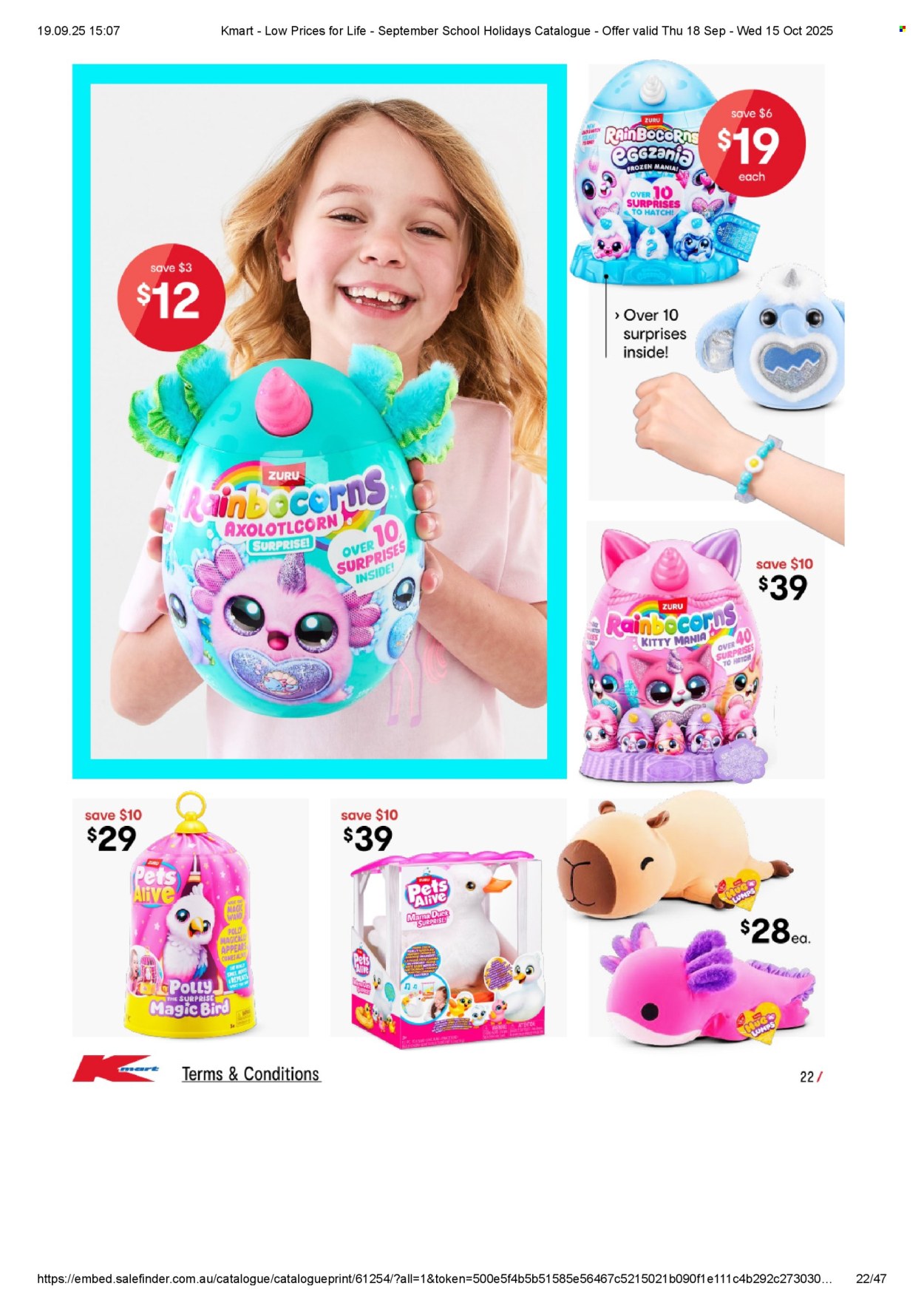 Kmart catalogue - 18 Sep 2025 - 15 Oct 2025. Page 22