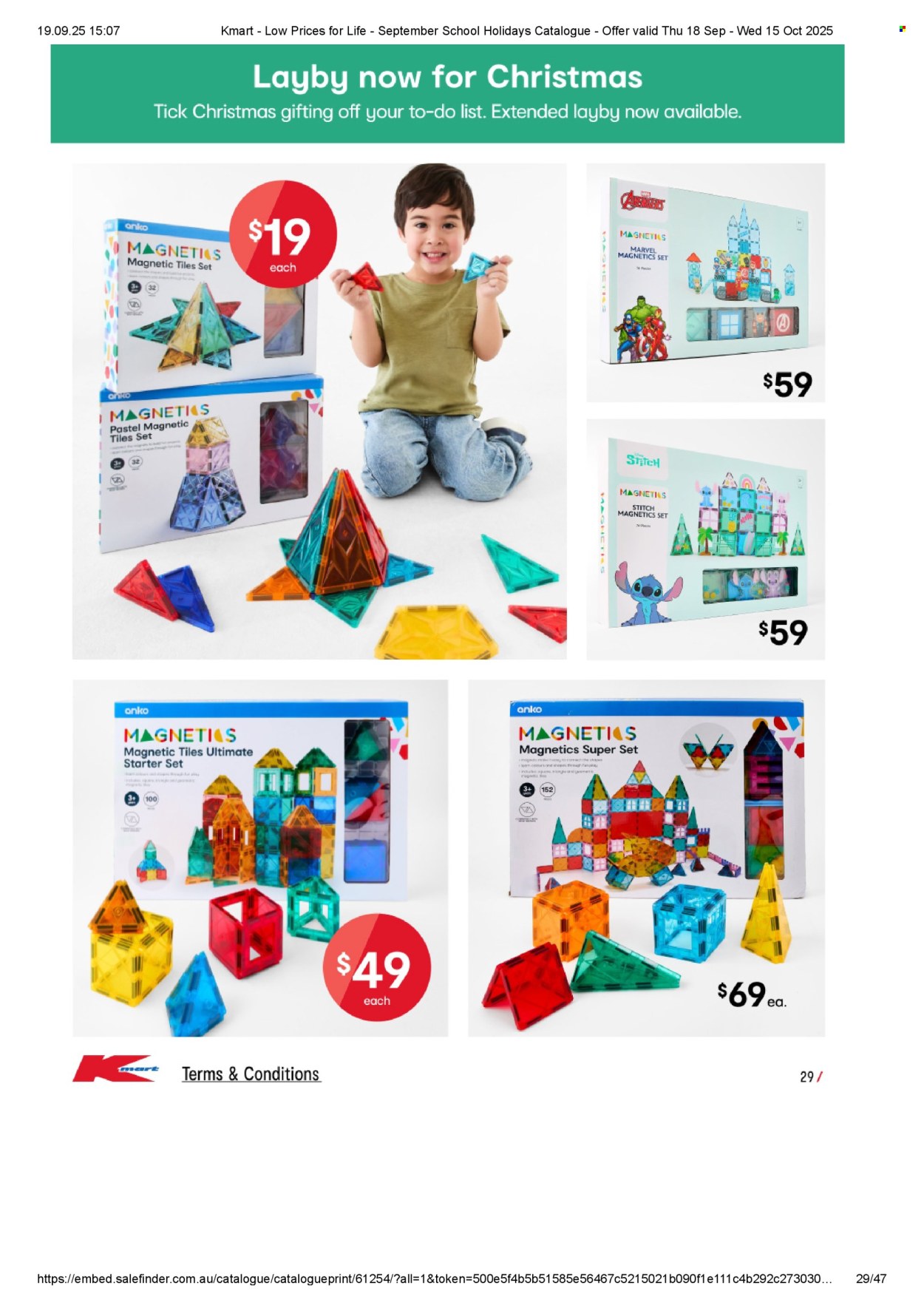 Kmart catalogue - 18 Sep 2025 - 15 Oct 2025. Page 29
