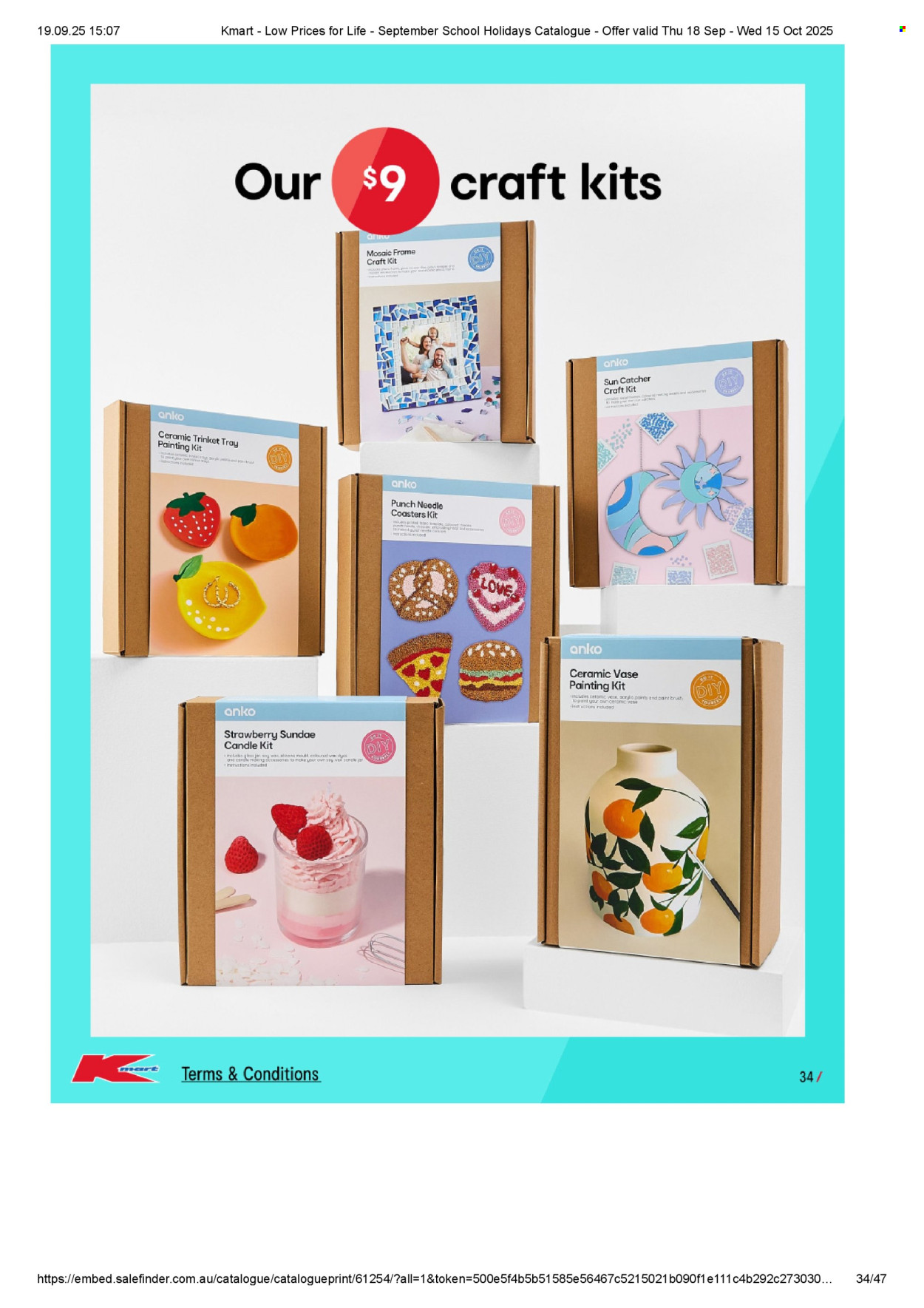 Kmart catalogue - 18 Sep 2025 - 15 Oct 2025. Page 34
