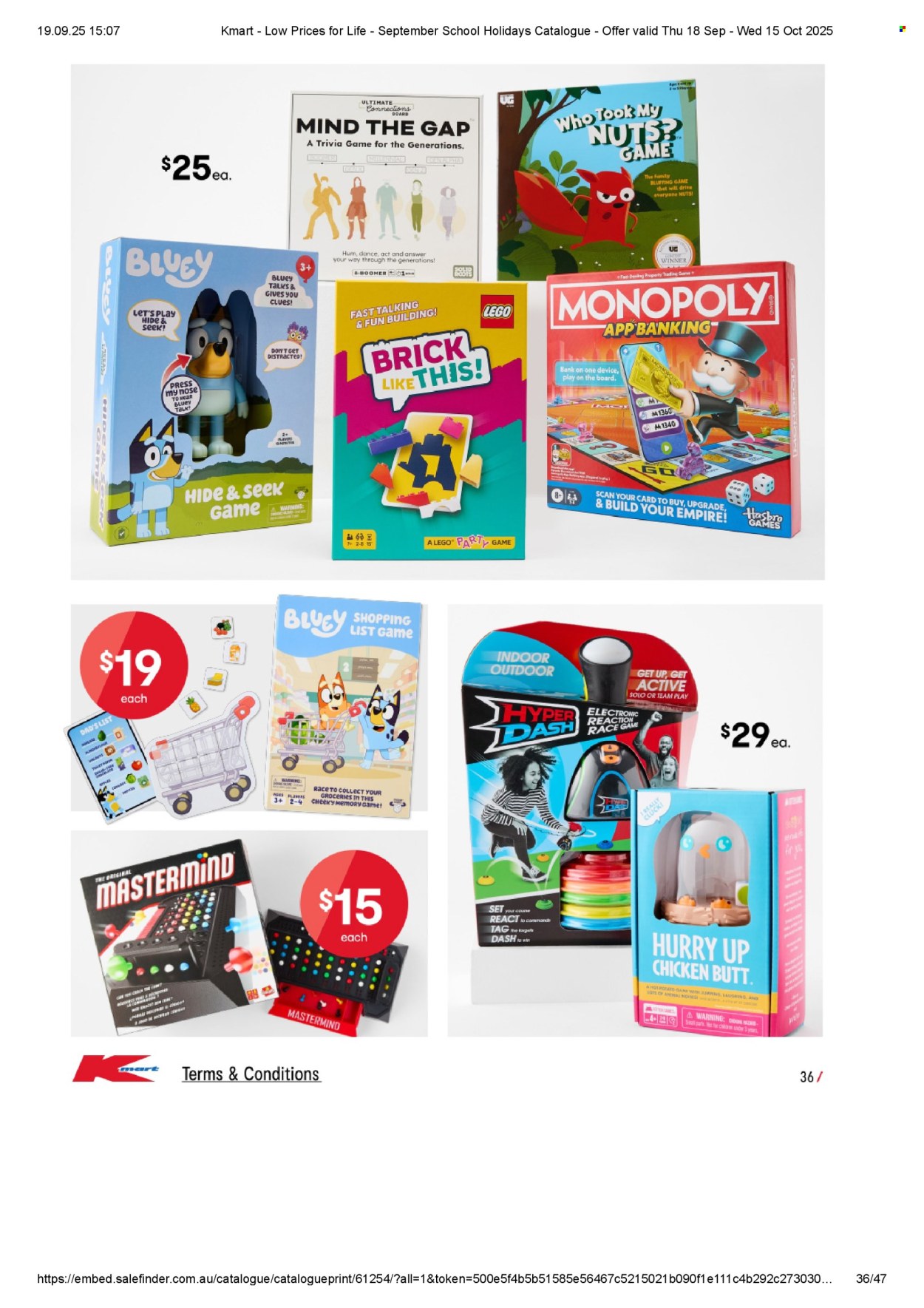 Kmart catalogue - 18 Sep 2025 - 15 Oct 2025. Page 36